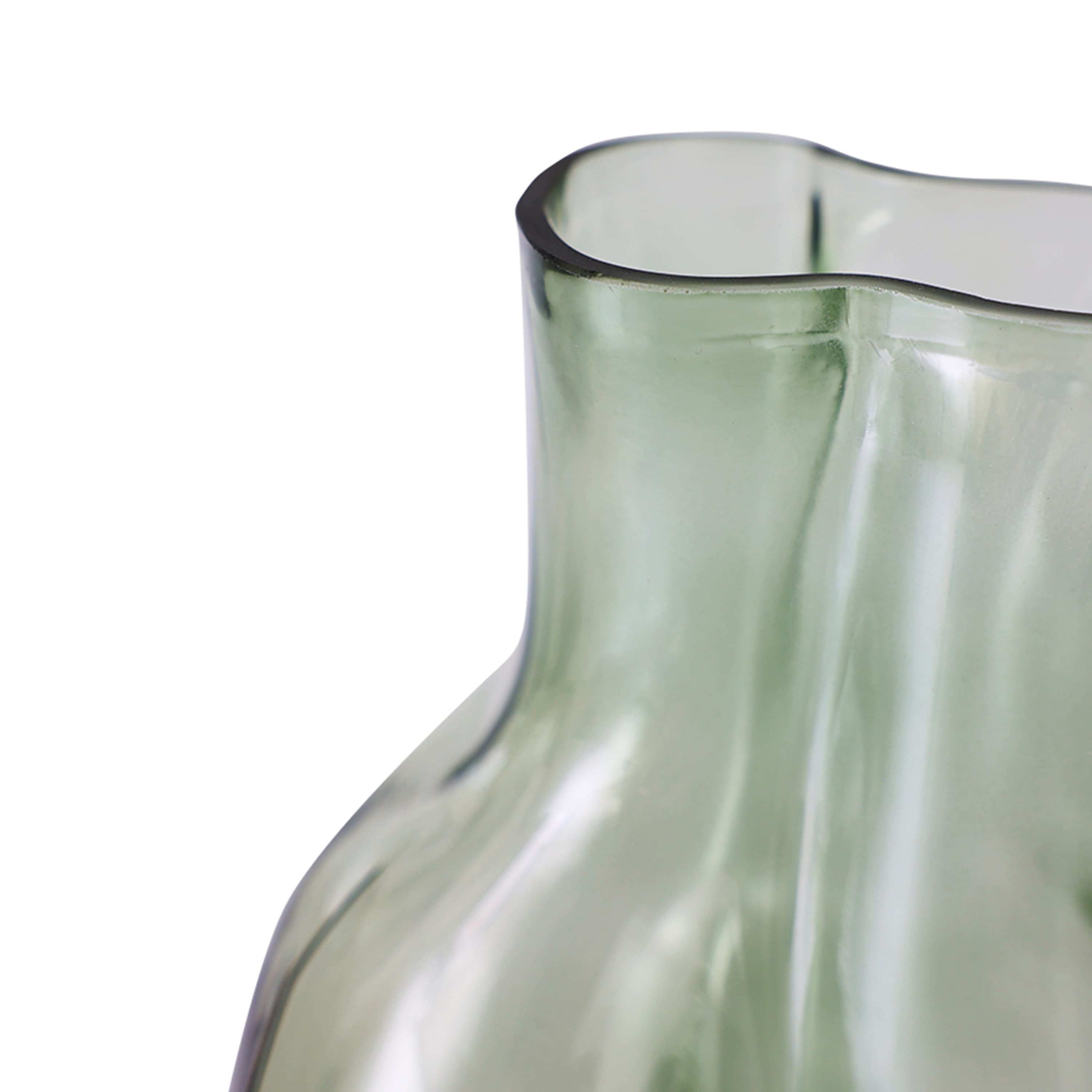 Gleam Maljakko Lasi Olive 22cm