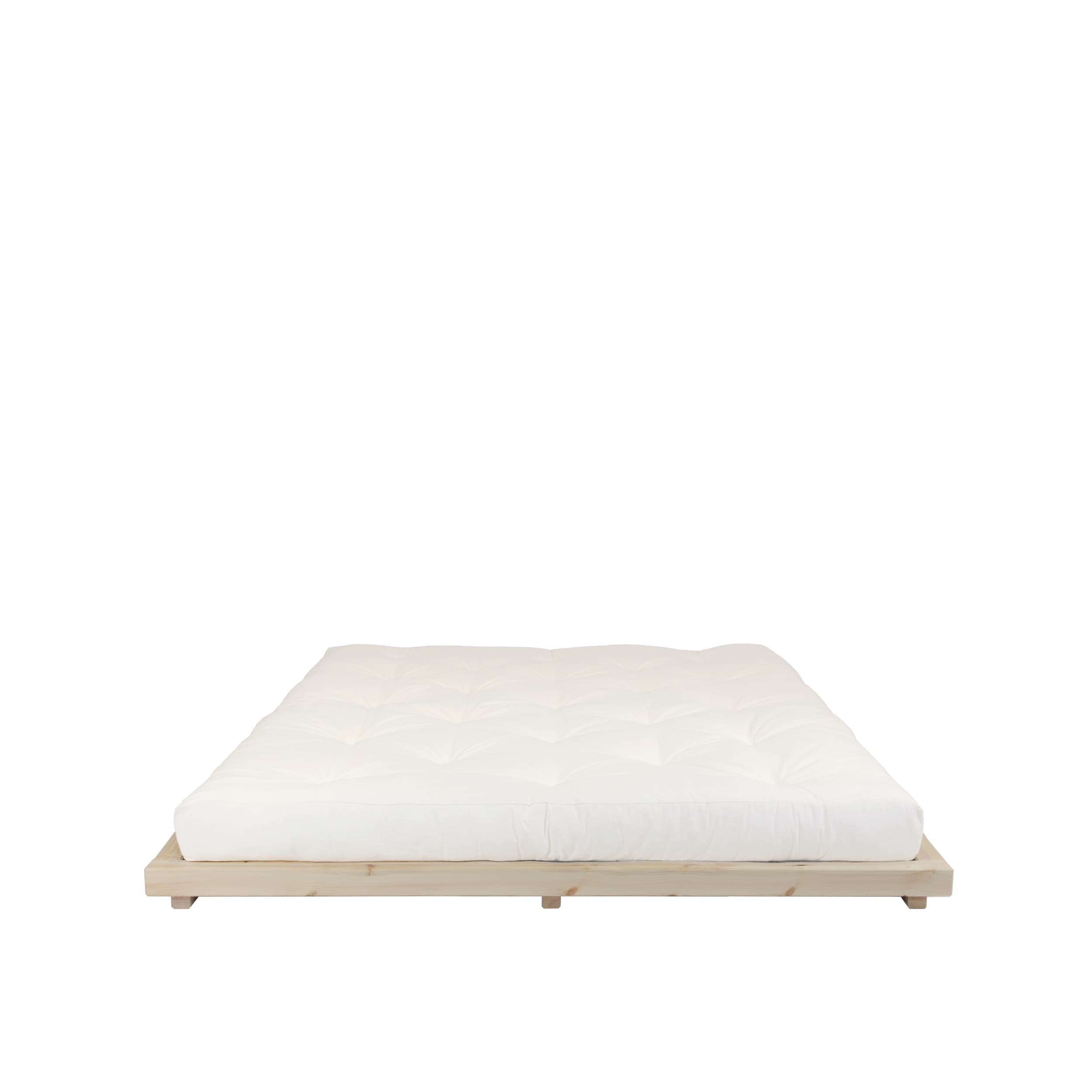 Sängynrunko Luonnollinen 160 cm