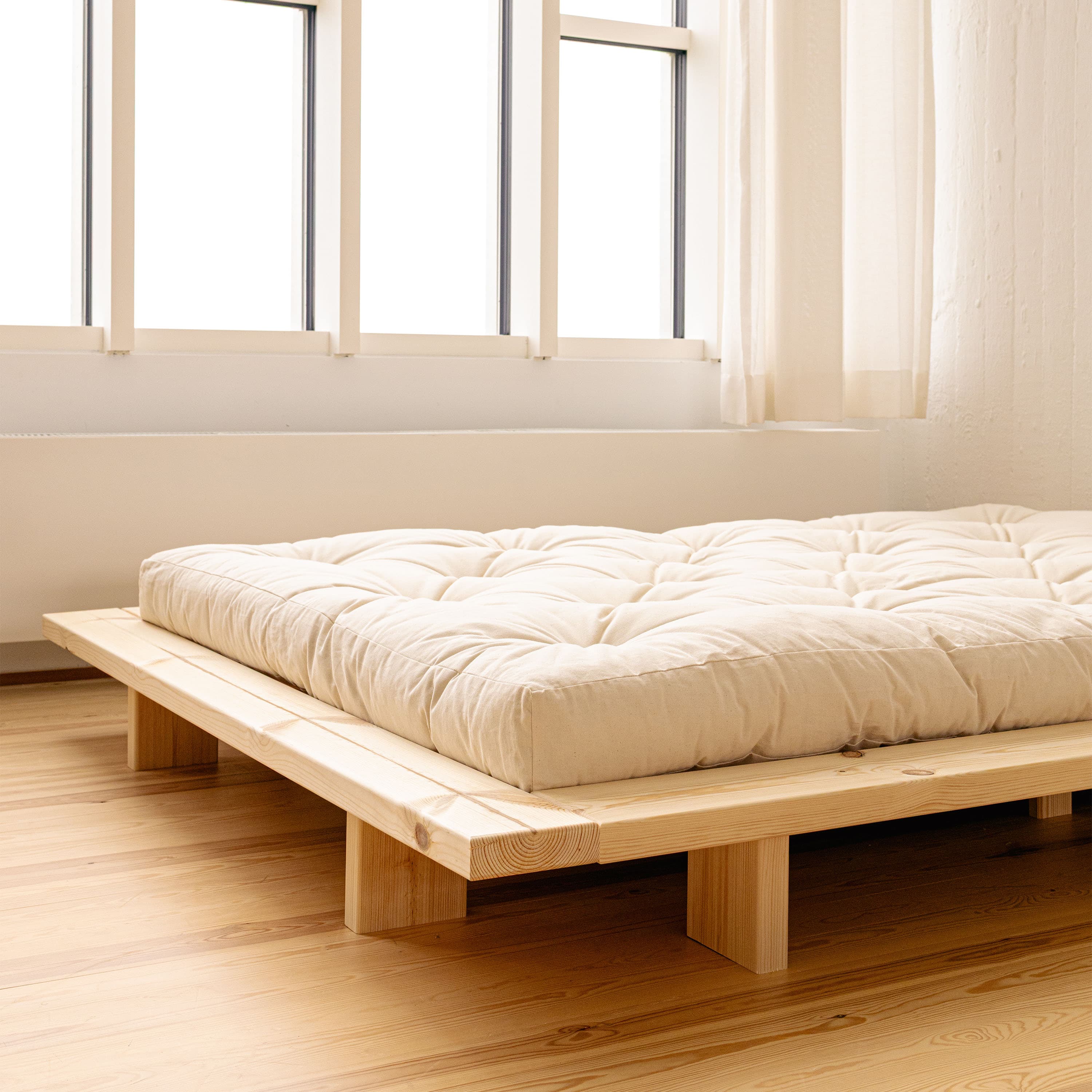 Basic Futon Patja Natural 160cm