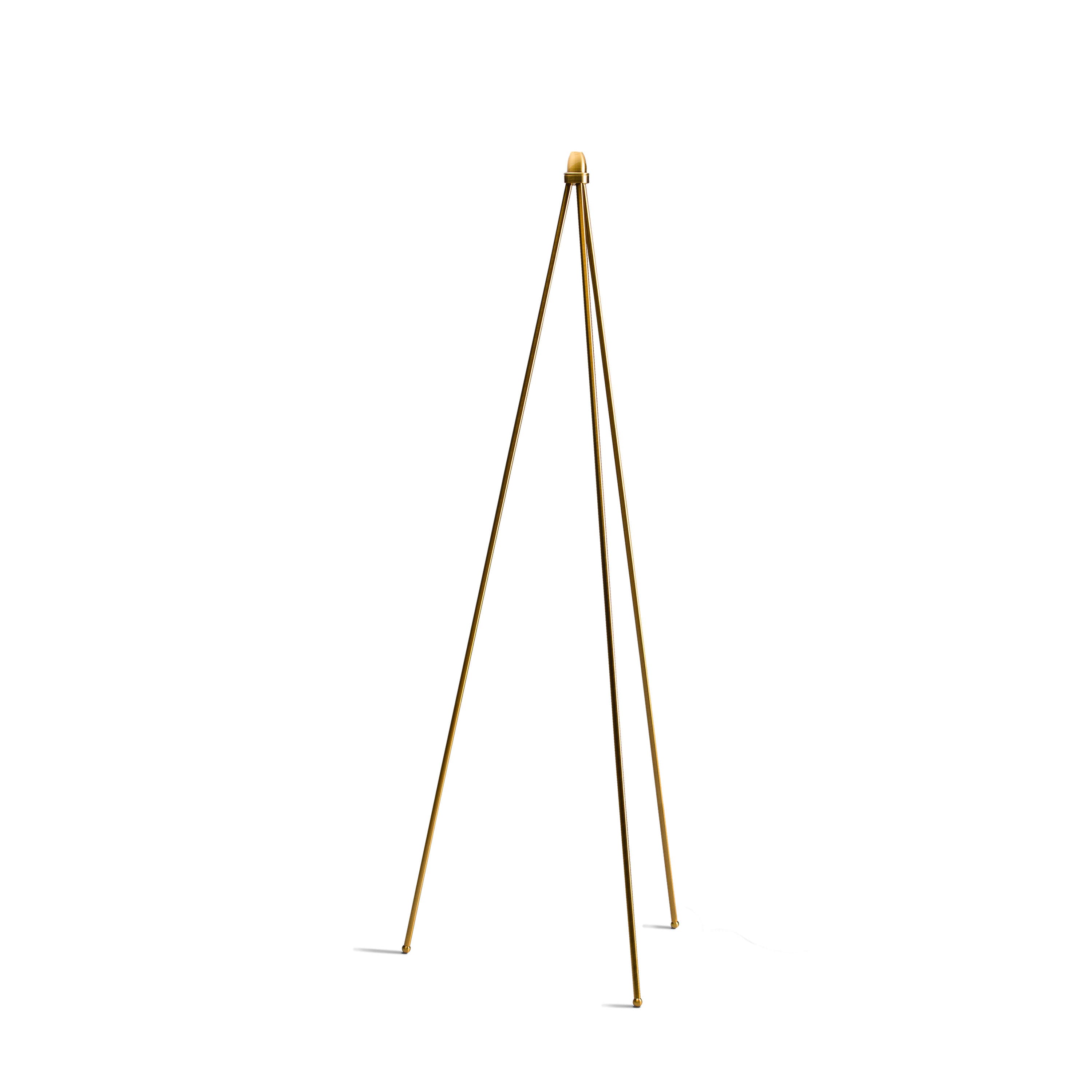 Oslo Wood Lattiavalaisin Jalusta Gold
