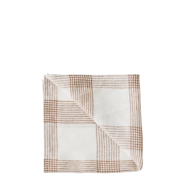 Odette Servetit Brun 45x45 cm 4 kpl