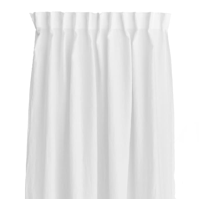 Sunrise Verho Pituus Pellava White 140x290
