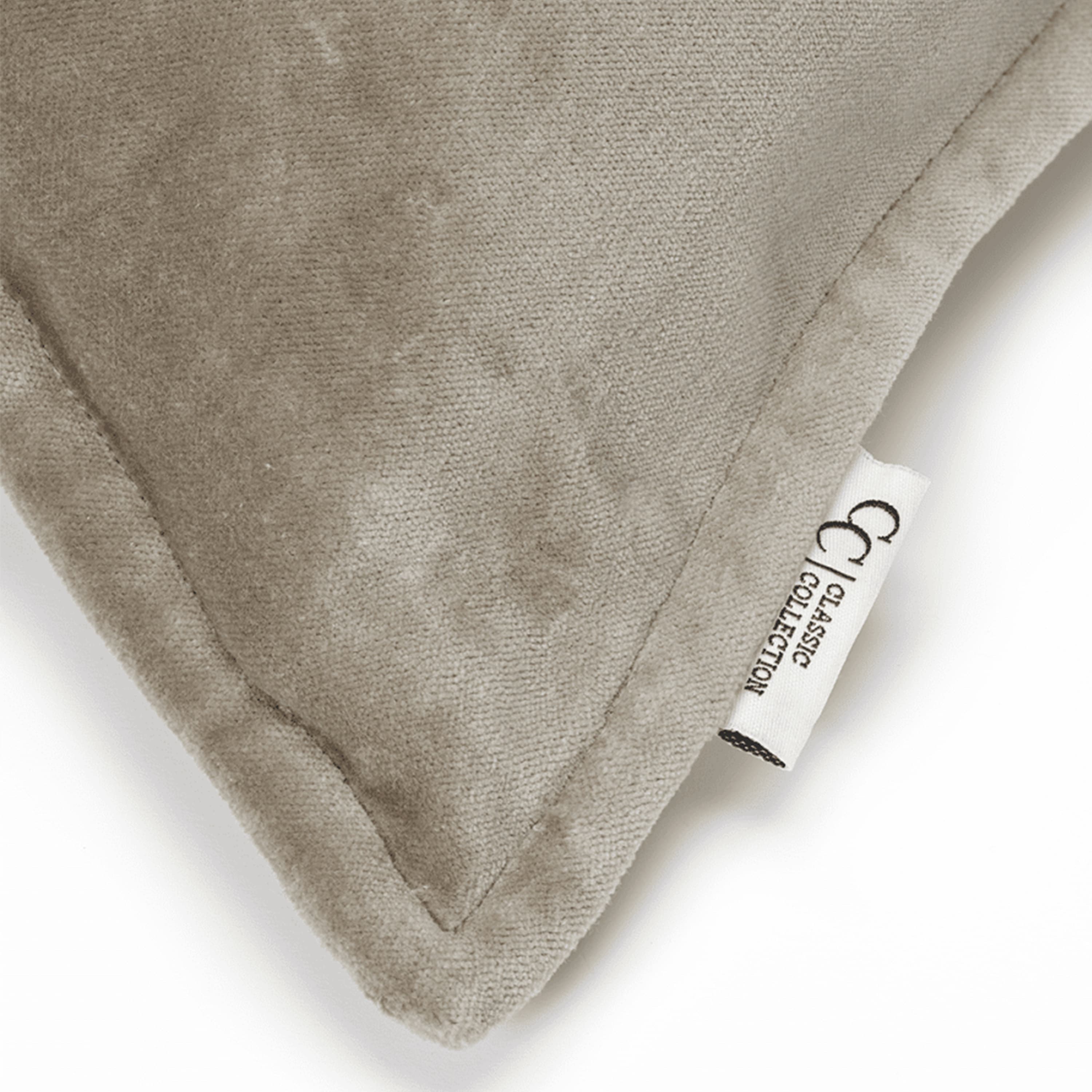 Classic Velvet Tyynynpäällinen Beige 50x50
