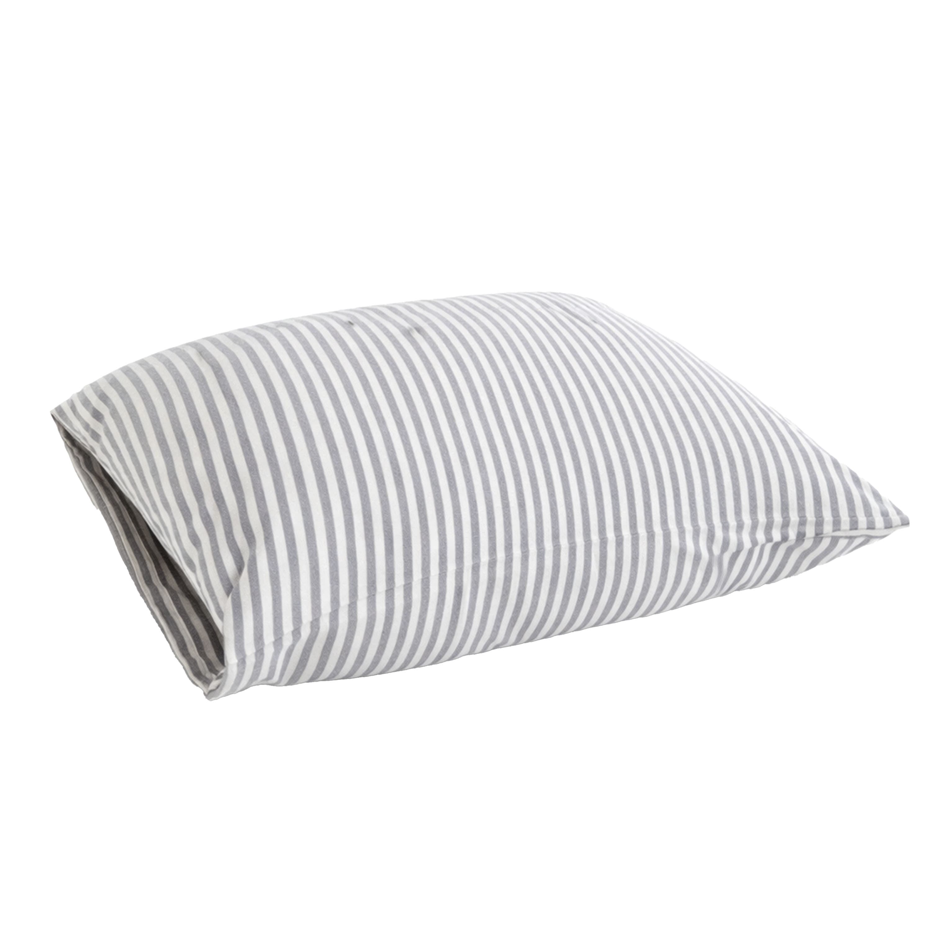 Bamboo Tyynyliina Grey Stripe 50x60 2 kpl
