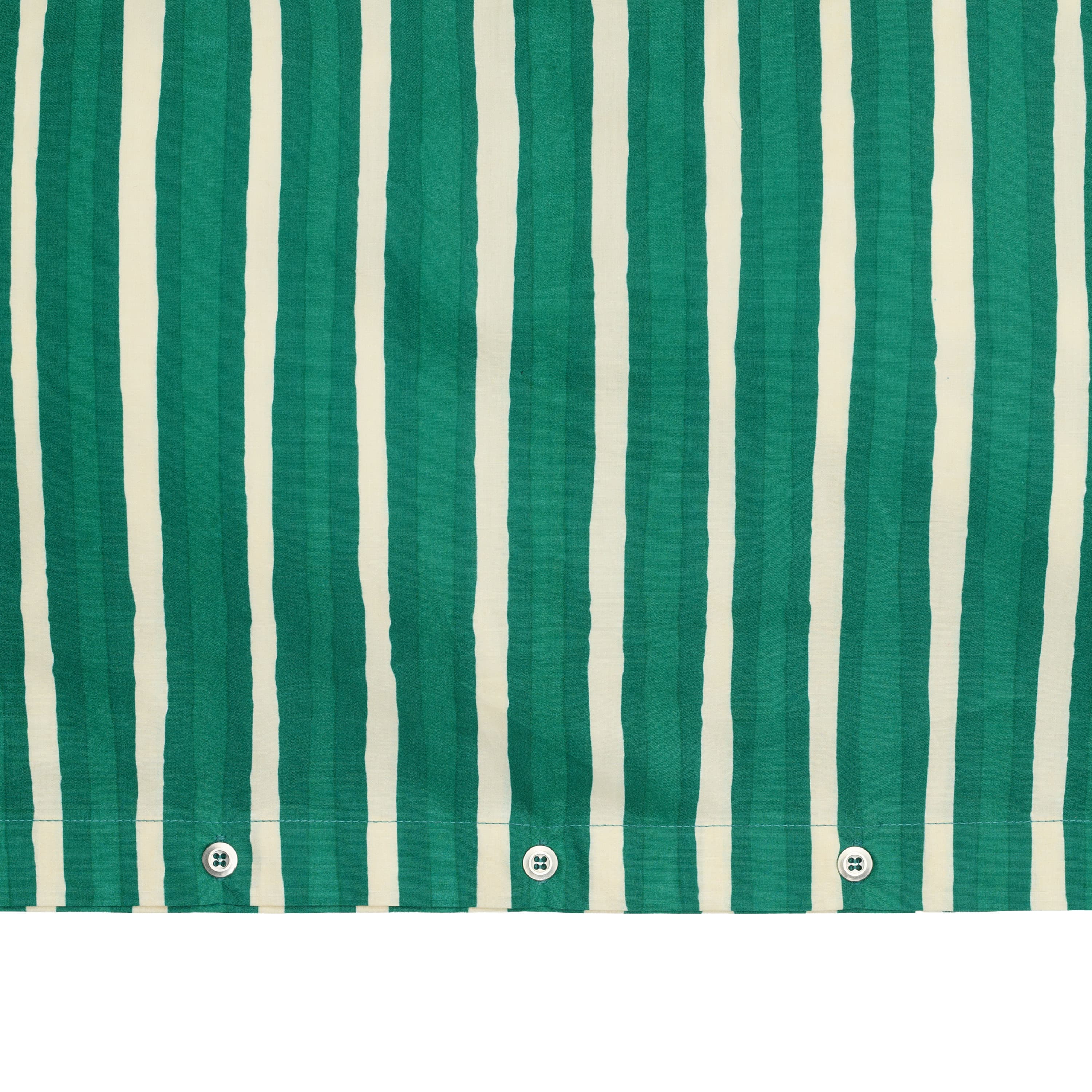 Iso Piccolo Pussilakanasetti Off White/Emerald 240x220