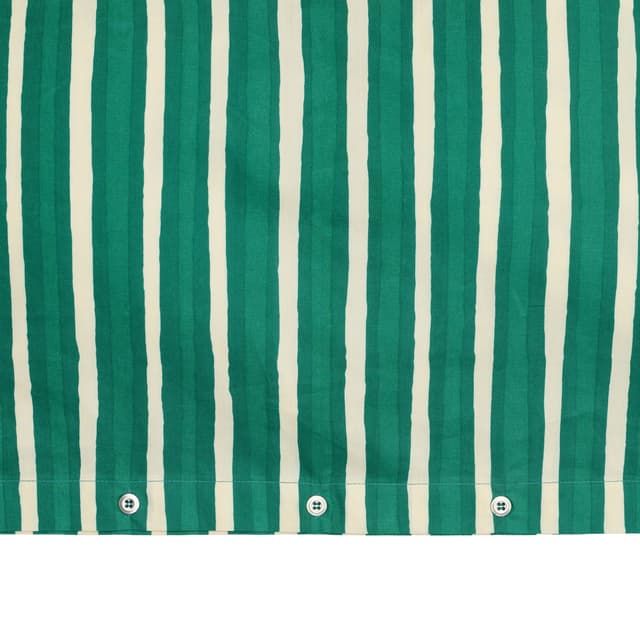 Iso Piccolo Pussilakanasetti Off White/Emerald 240x220