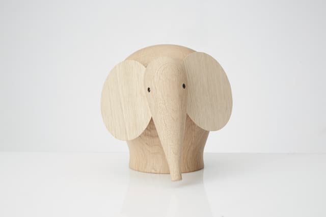 Nunu Elephant -koriste 16cm
