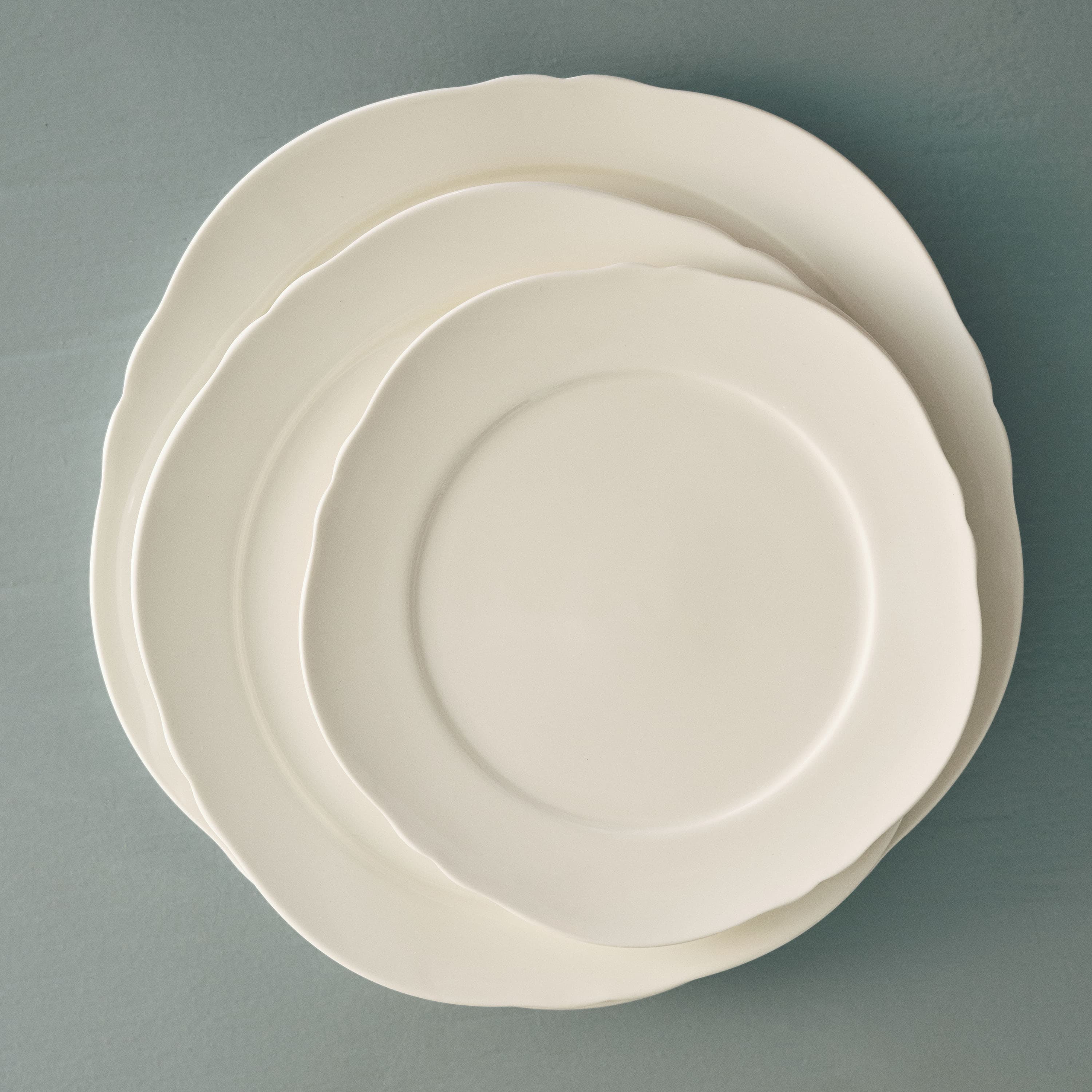Silhouette Lautanen White Ø24 4-pakkaus