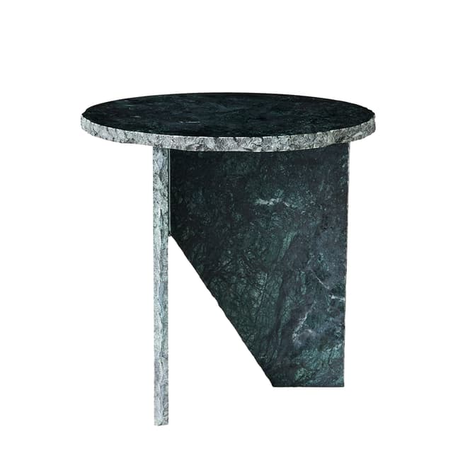 Verde Sivupöytä Green Marble Ø40