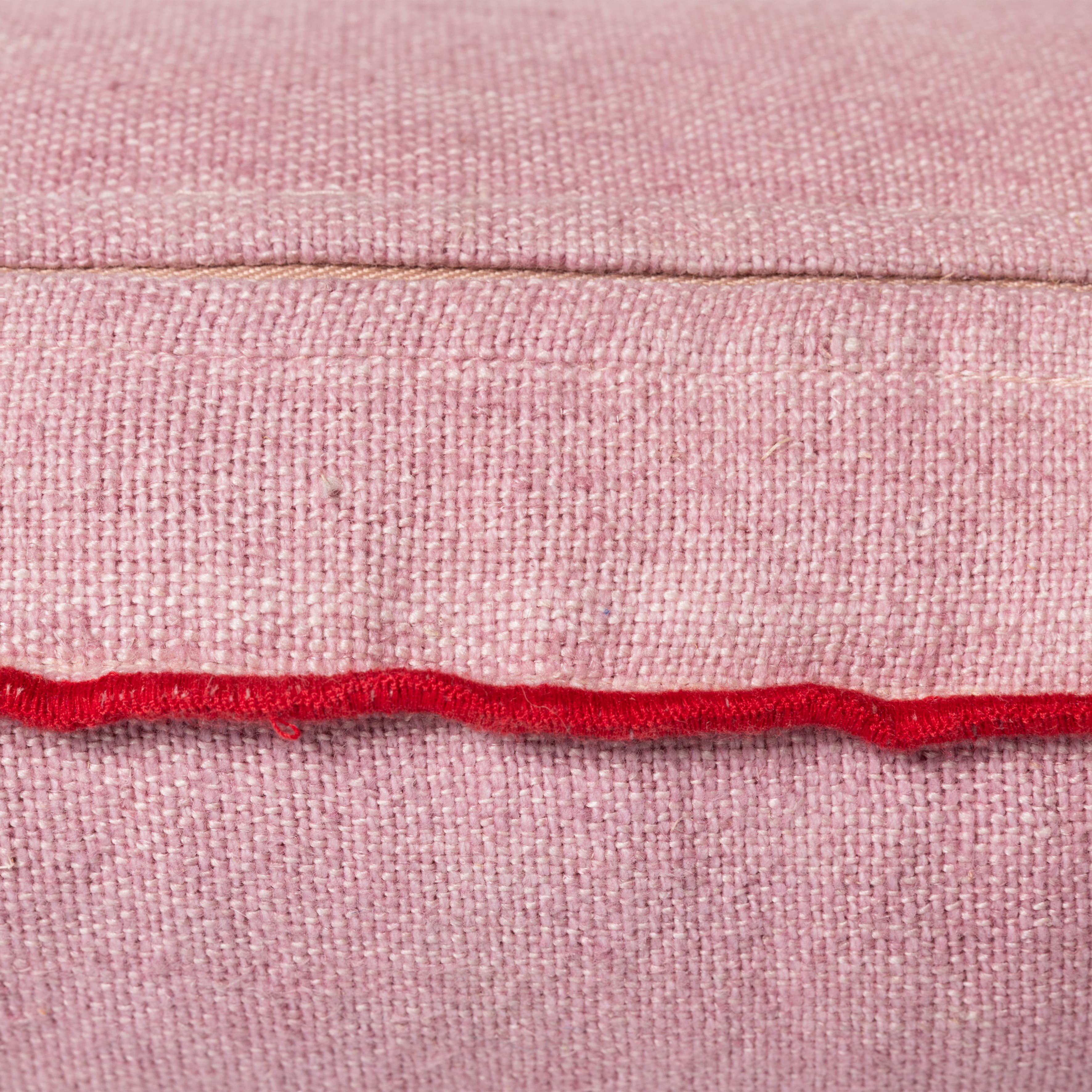 Linen koristetyyny candyfloss 50x30