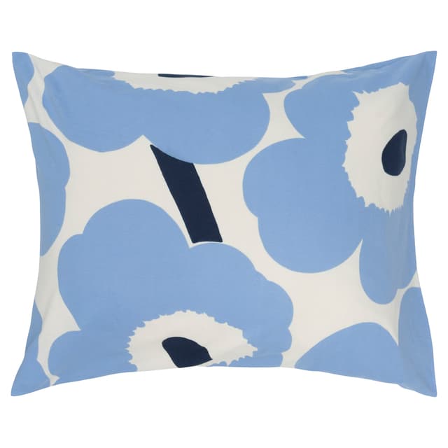 Tyynyliina Off White/ Vaaleansininen/Tummansininen 50x60