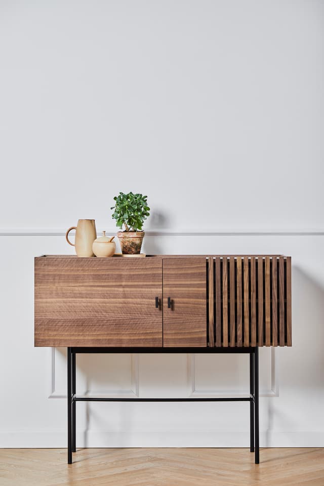 Array senkki walnut/black 120 cm