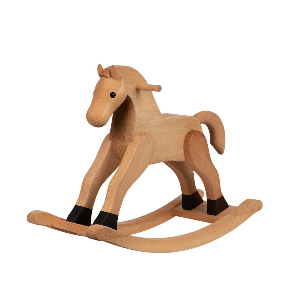 The Rocking Horse Puinen keinuheppa tammi 51cm