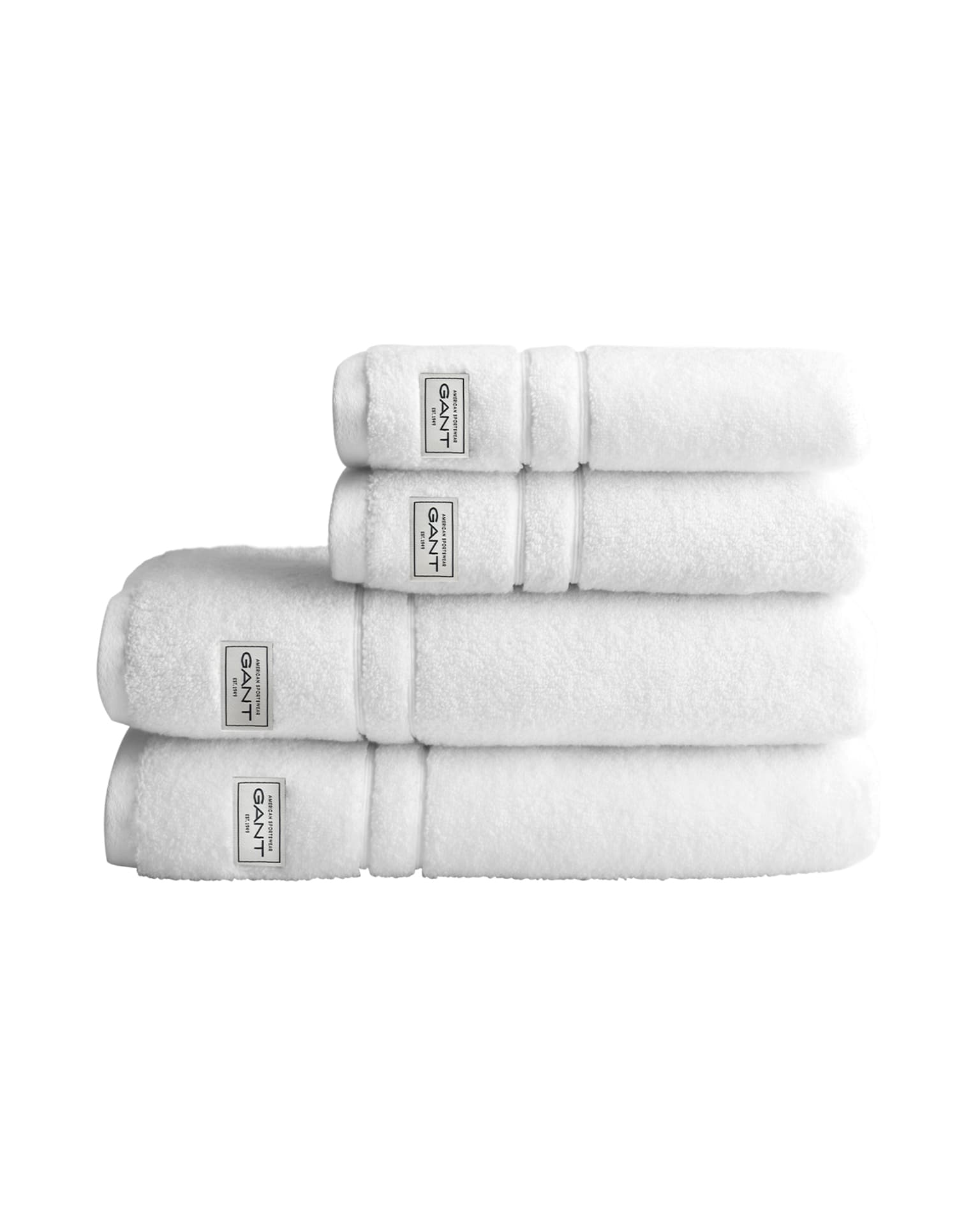 Organic Premium Terry Pyyhe White 4-pakkaus
