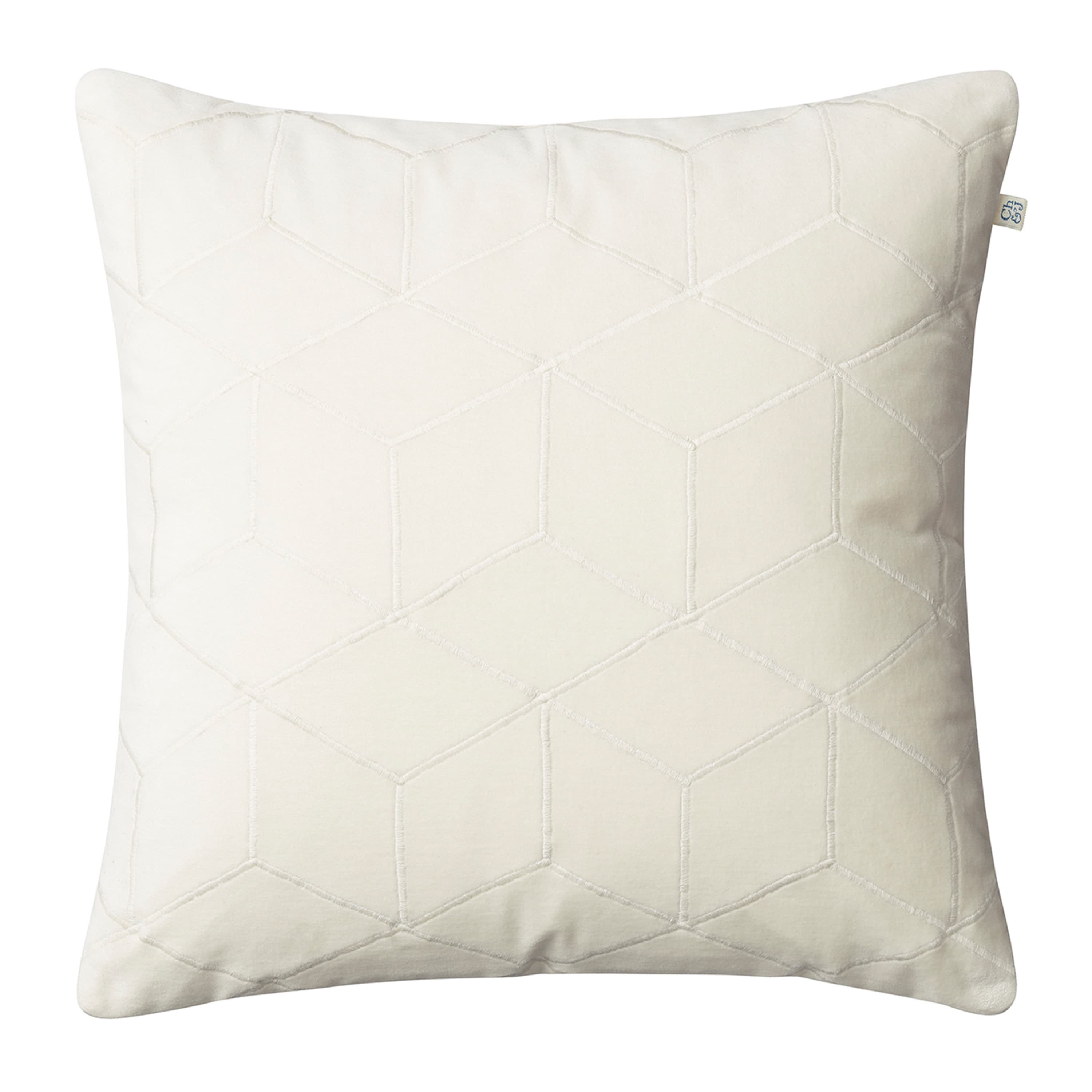 Vir Tyynynpäällinen Sametti Ivory 50x50