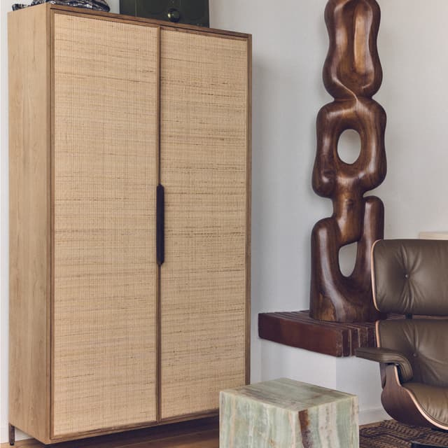 Pioneer Kaappi Rattan 100x180