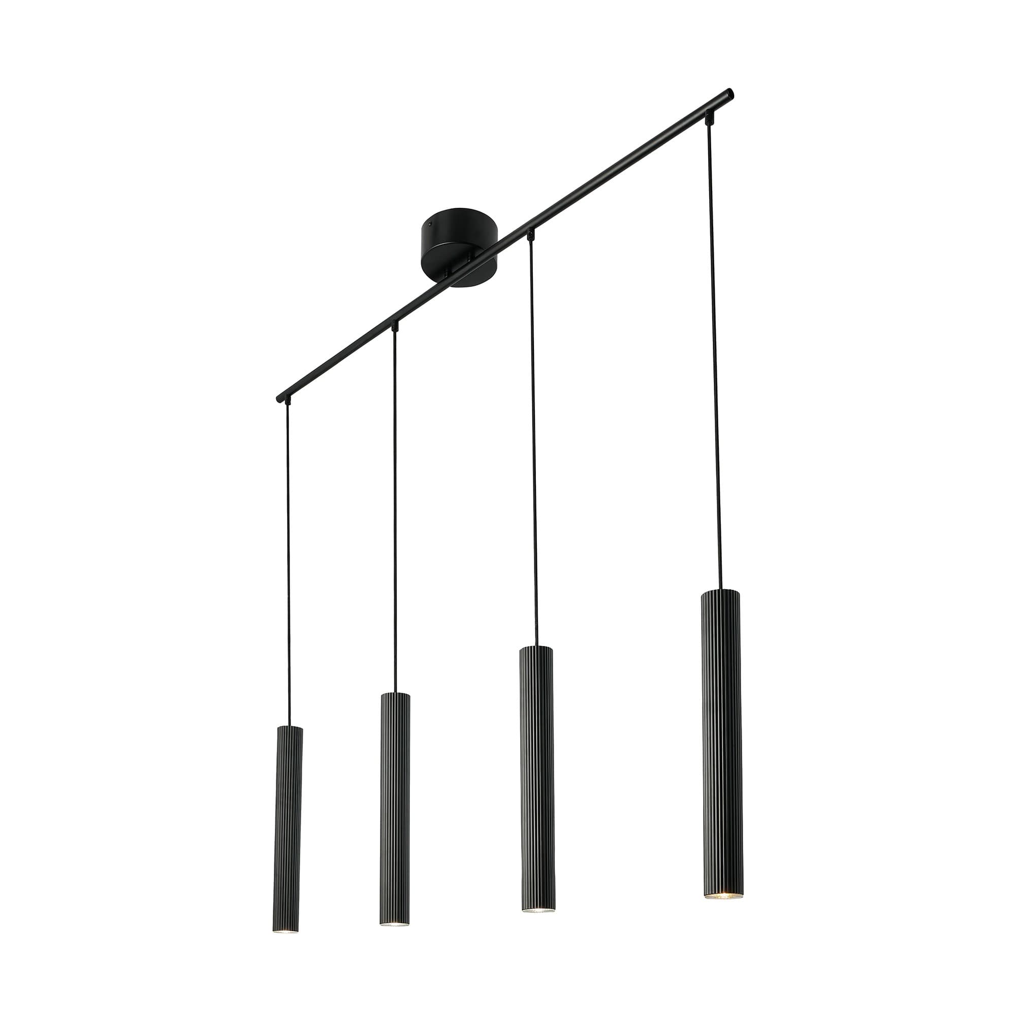 Vico 4-rail kattovalaisin musta