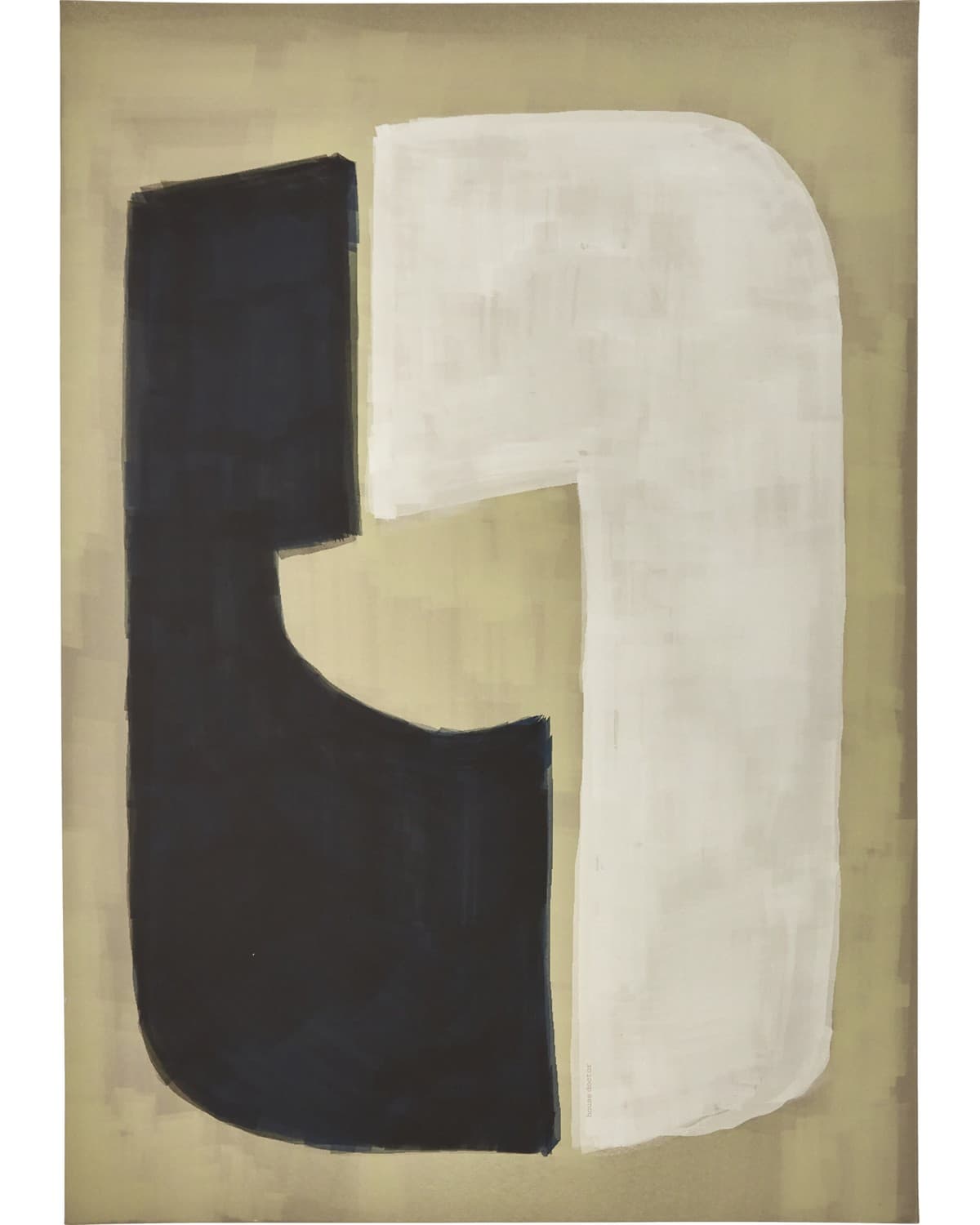 Act Canvas-taulu Hiekka/Musta/Valkoinen 70x100cm