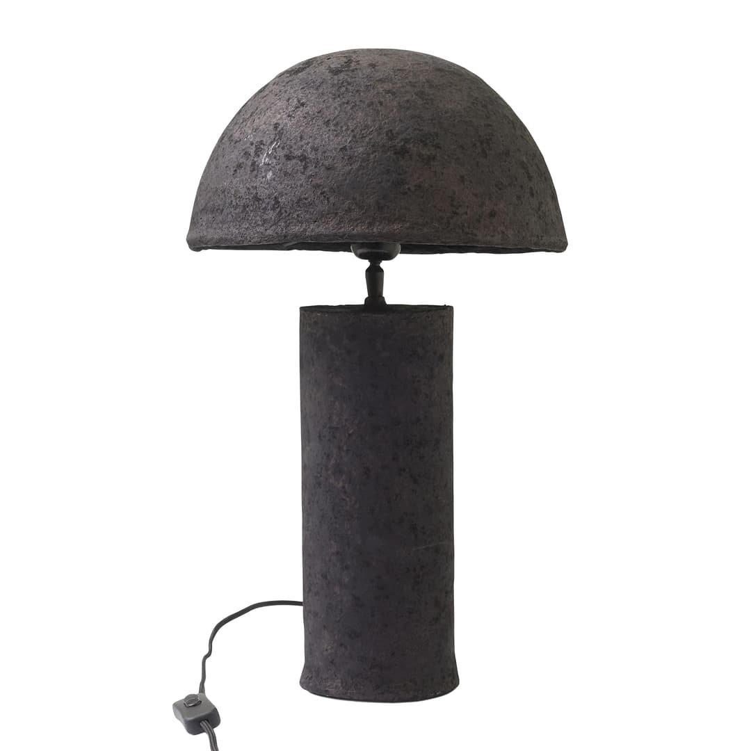 Deva pöytävalaisin musta 48 cm