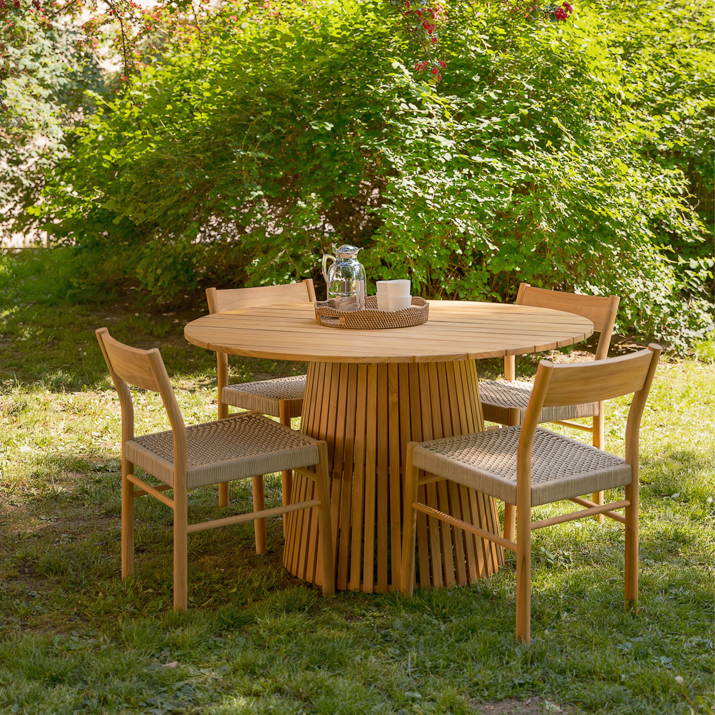 Soleil Outdoor Ruokapöytä Ø130