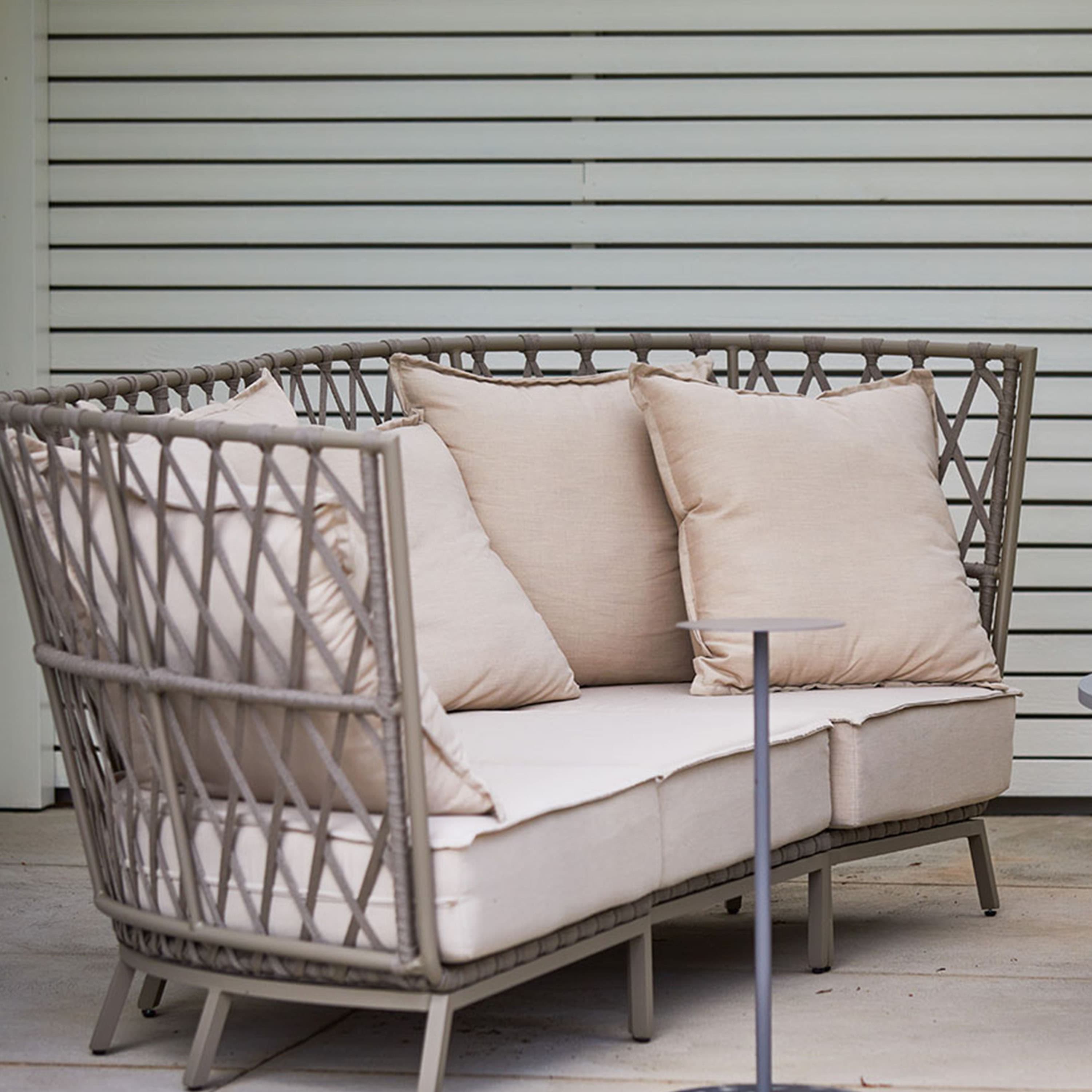 Jet Set 3-istuttava Loungesohva Beige 274cm