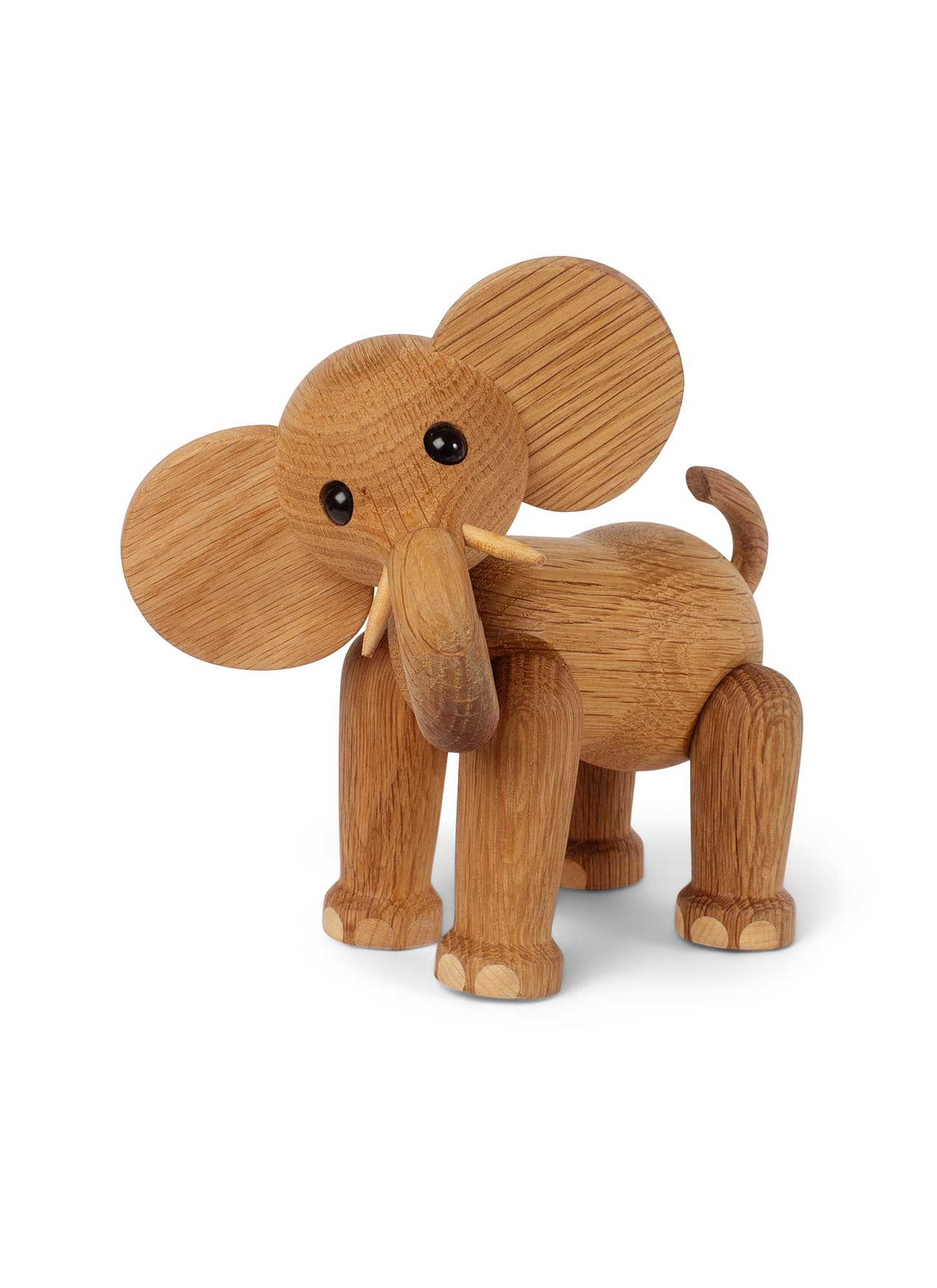 Ollie Elephant Koristelu Tammi/Vaahtera 15cm