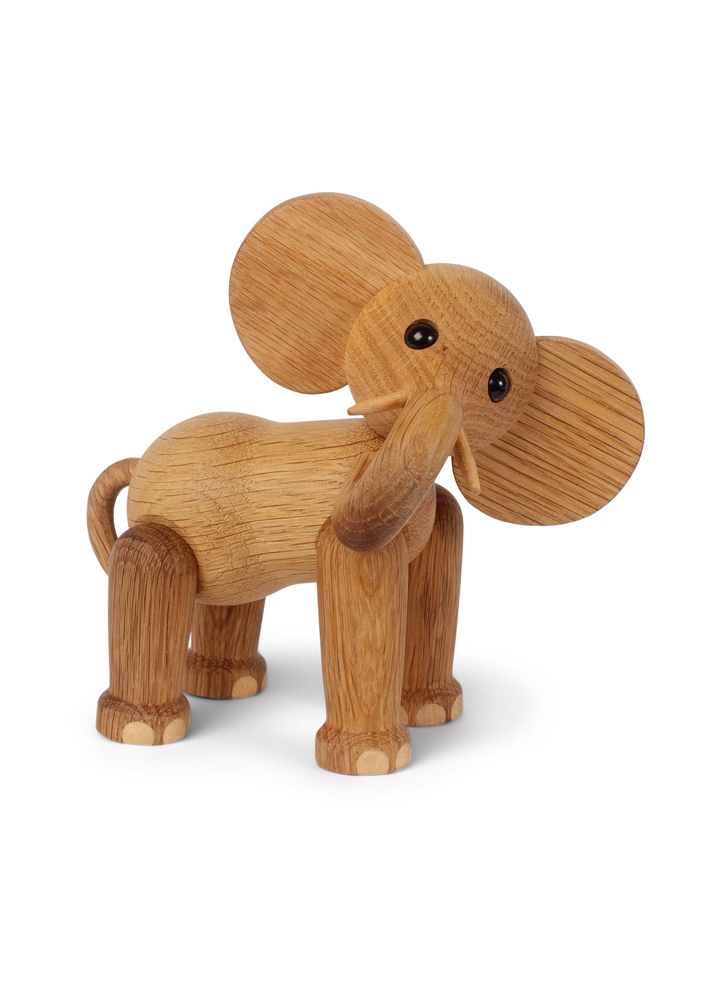Ollie Elephant Koristelu Tammi/Vaahtera 15cm