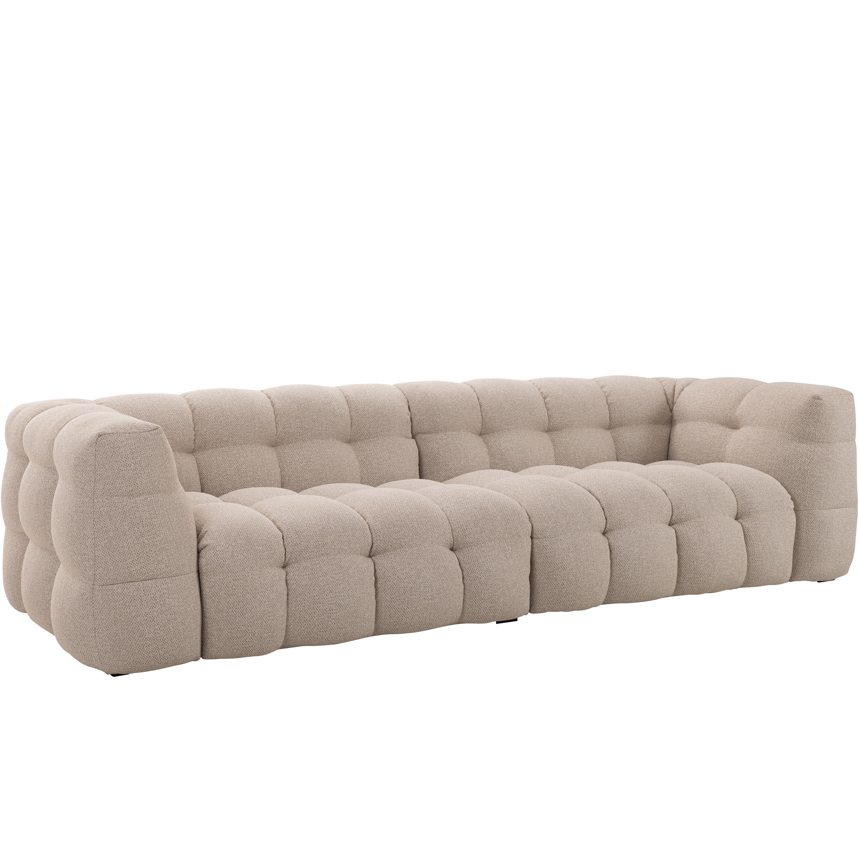 Billie 4-istuttava Sohva Beige Bouclé