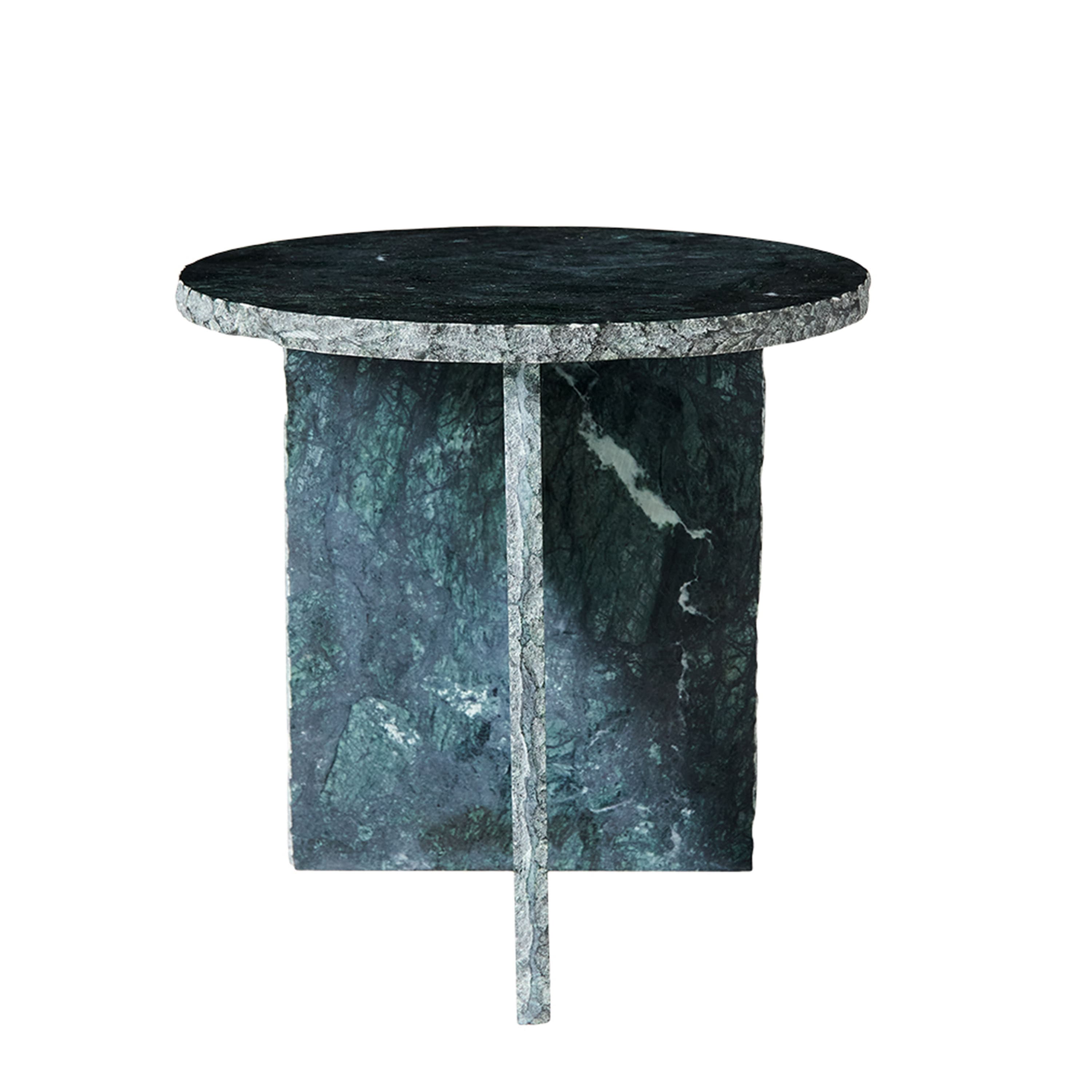 Verde Sivupöytä Green Marble Ø40