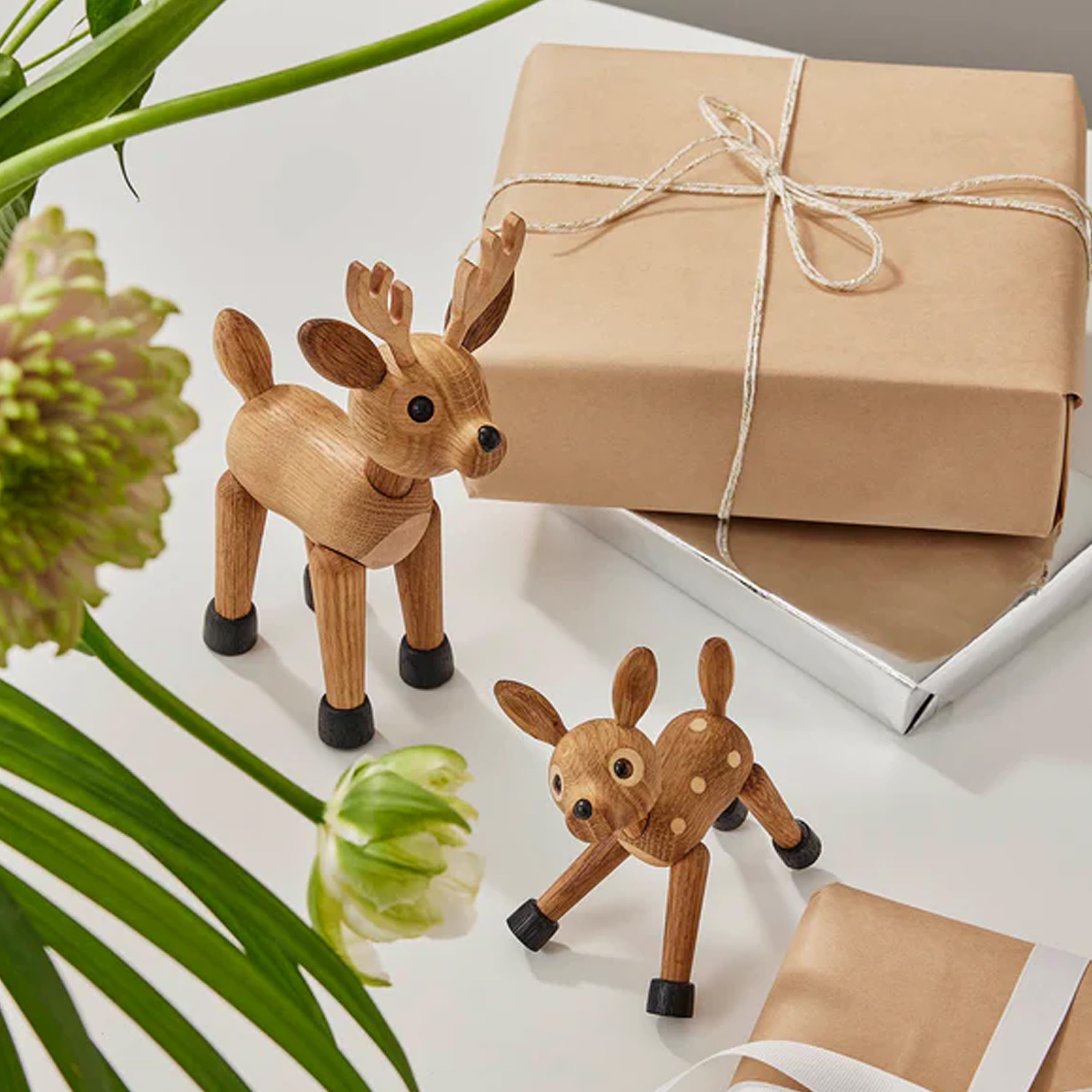 Spot Baby Deer Koriste Tammi/Vaahtera 12.7cm