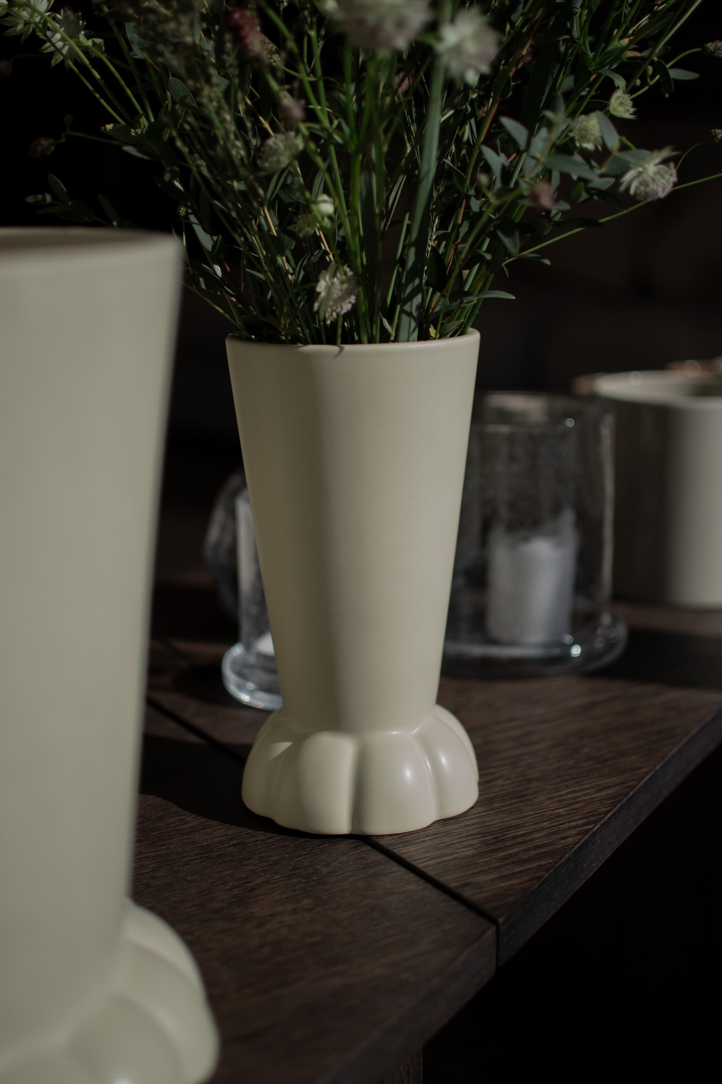Flora Maljakko Cream 22cm