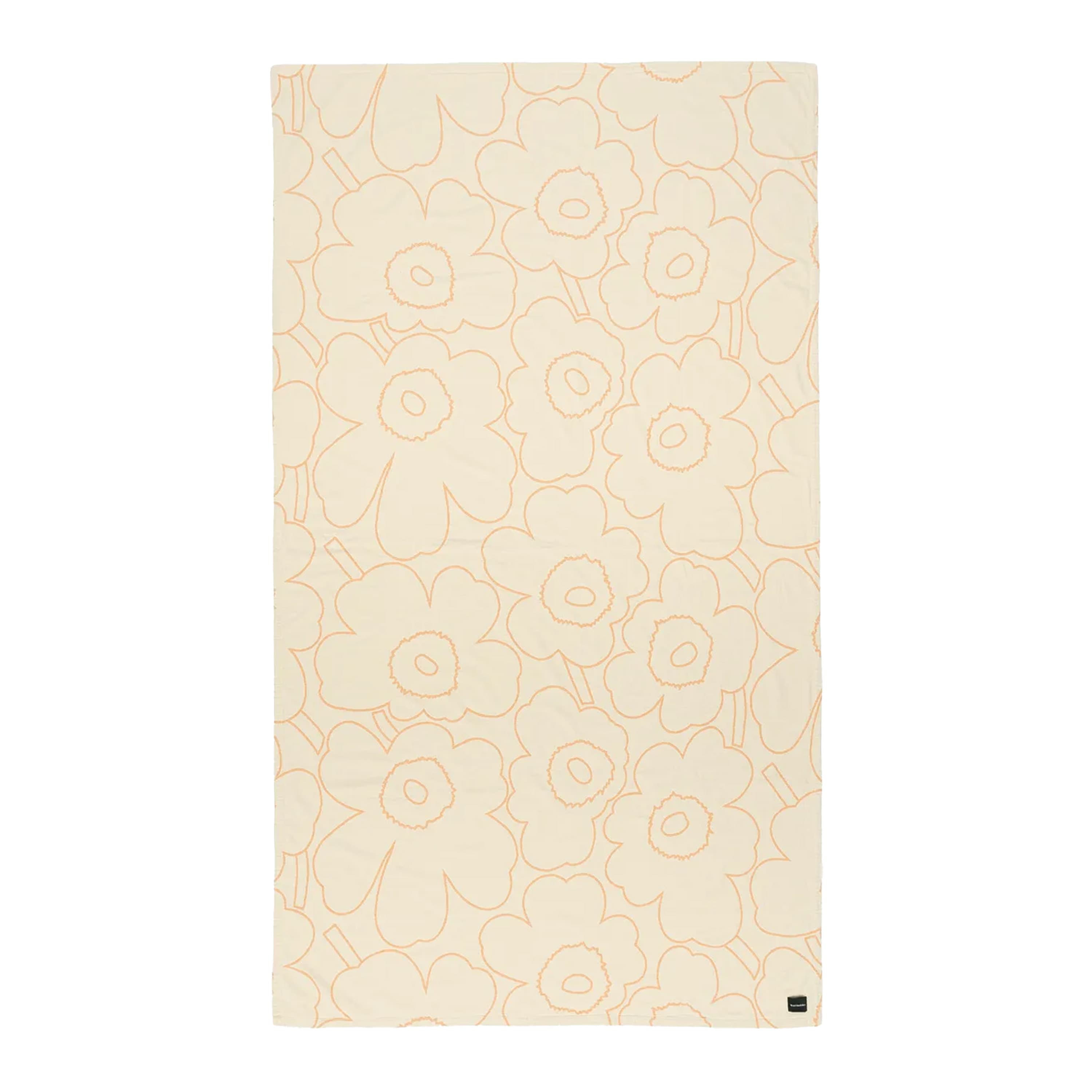 Piirto Unikko Päiväpeite Persikka 160x260