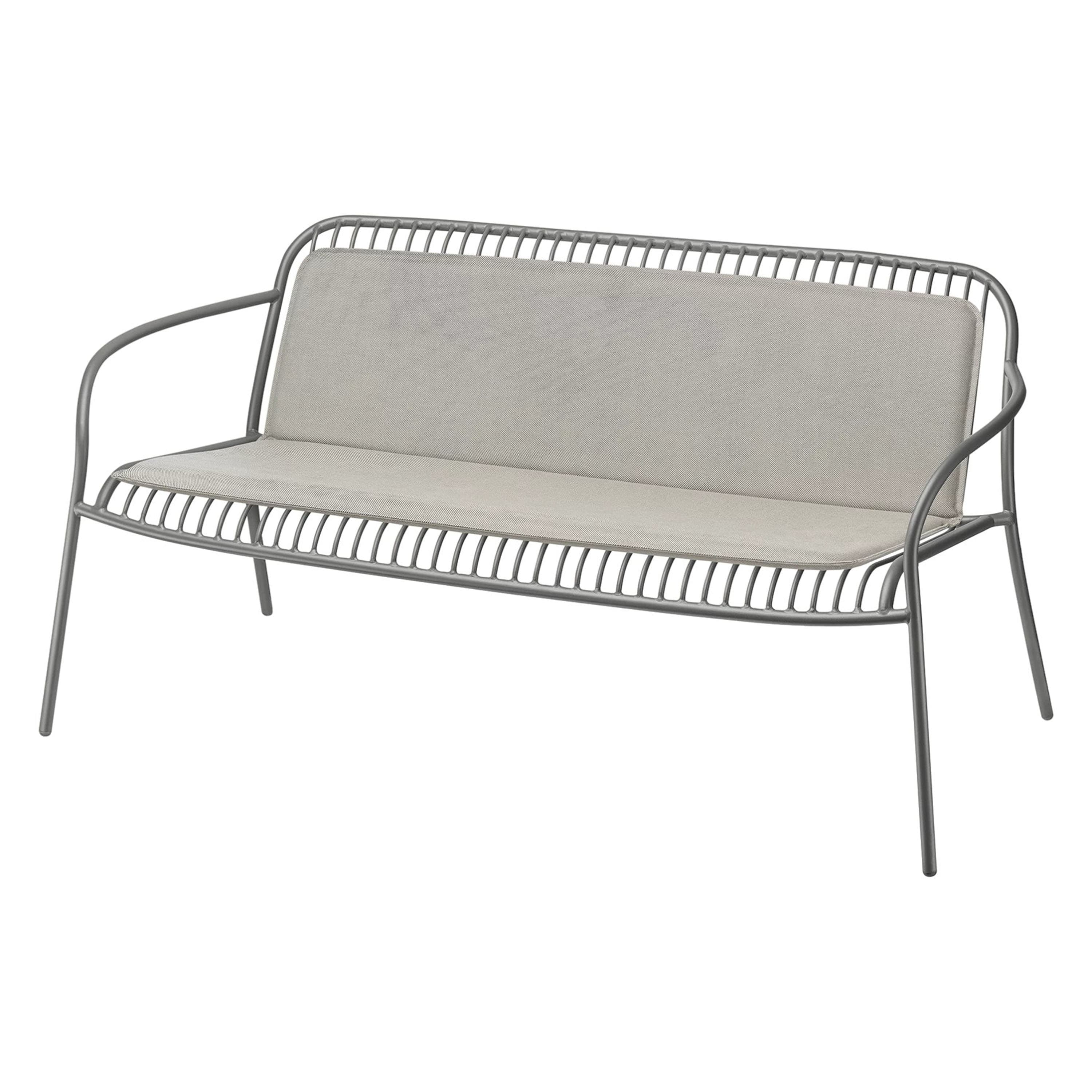 Yua Tyyny Loungesohvaan Melange Gray 111x75