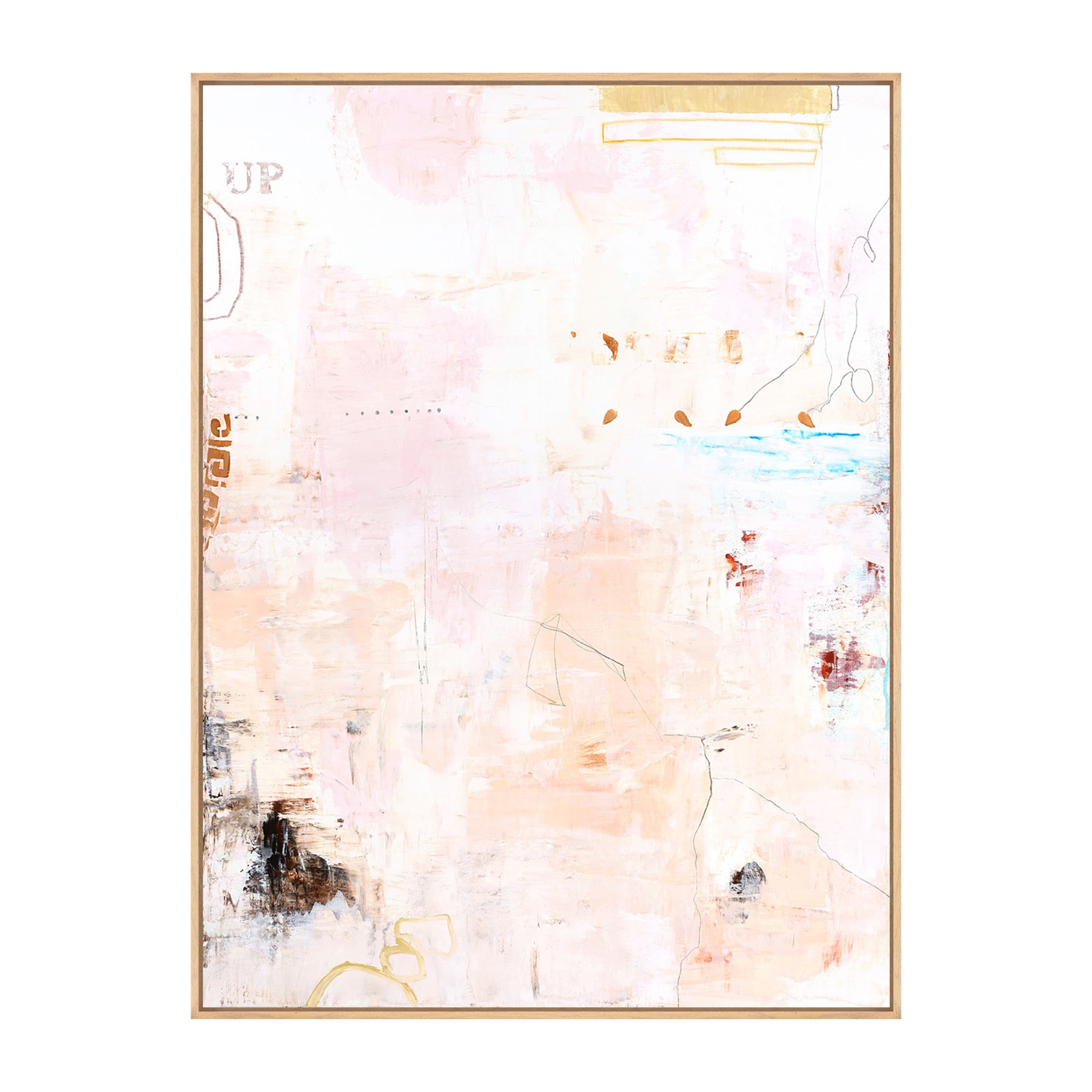 Small Notes Taulu Kelluva Tammikehys 90x120