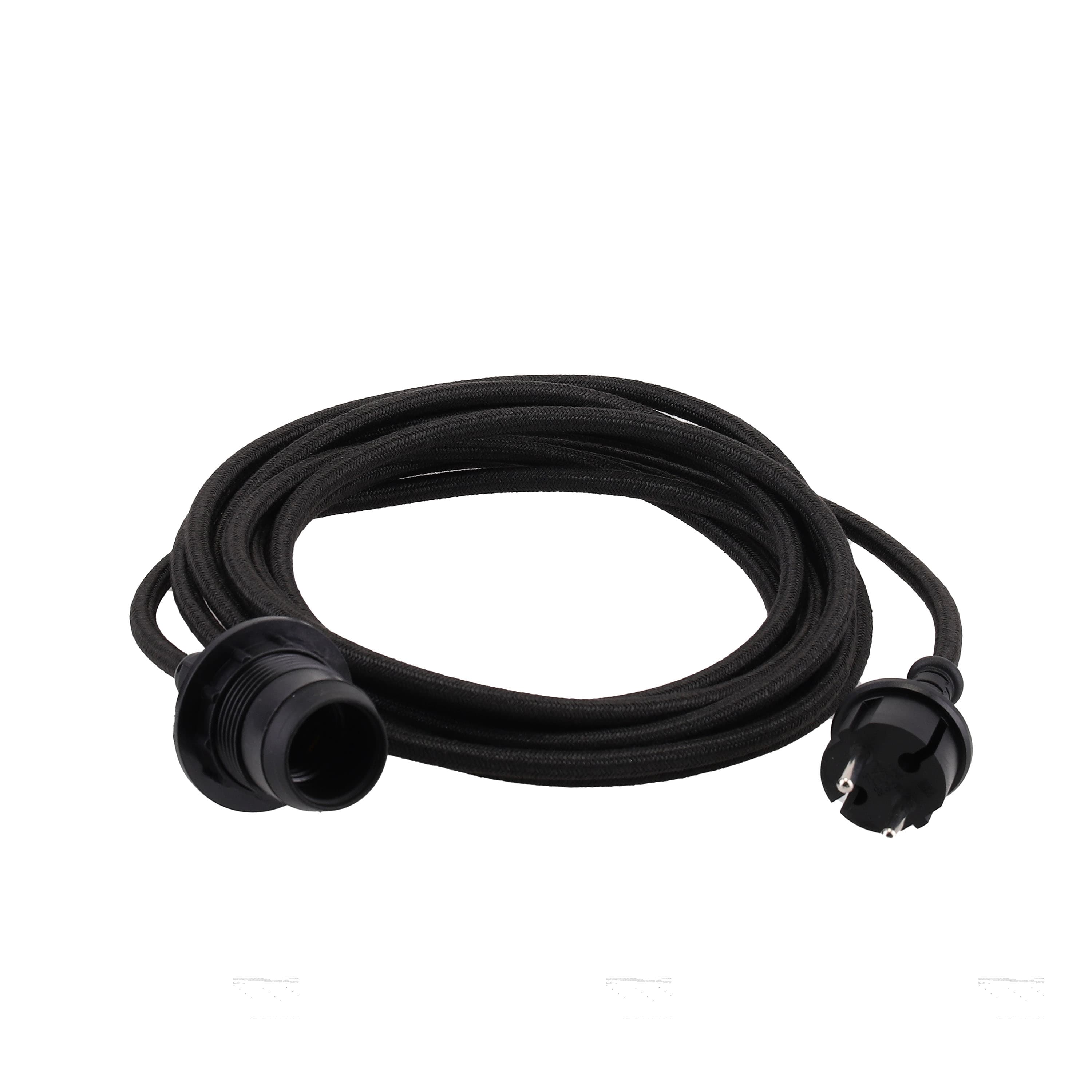 Outdoor Kaapelisarja Black 500 cm