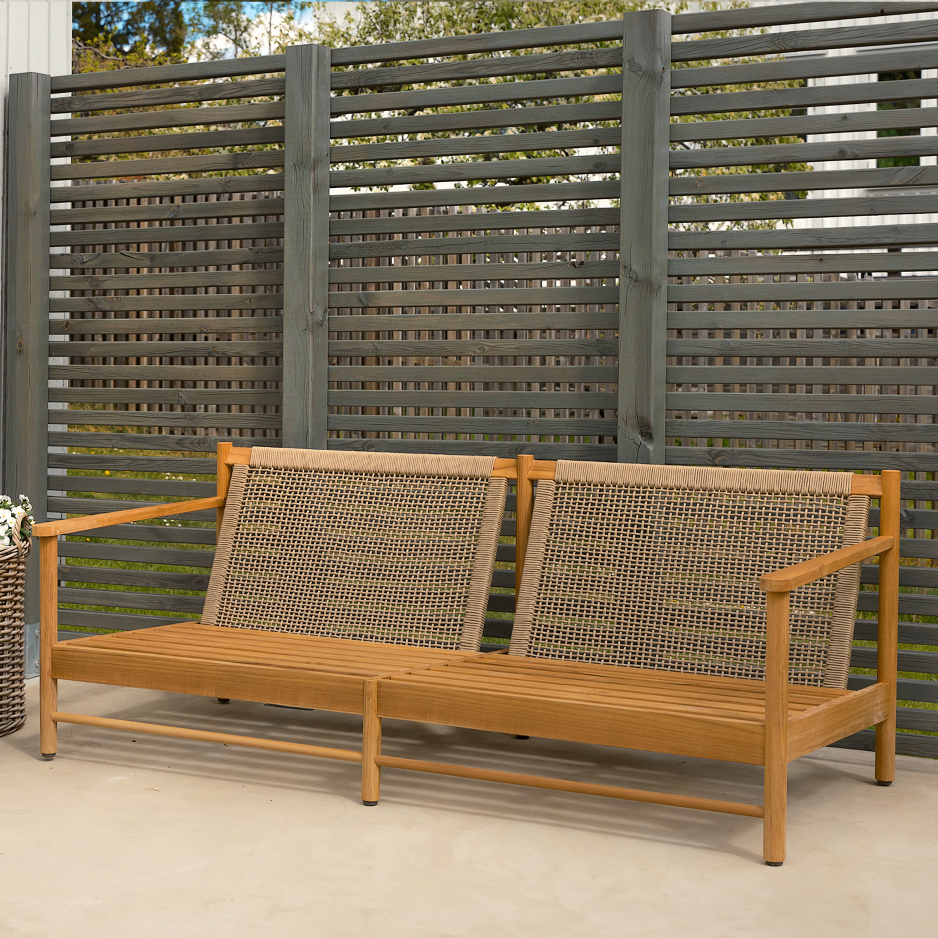 Soleil Outdoor Lounge-sohva 185 cm
