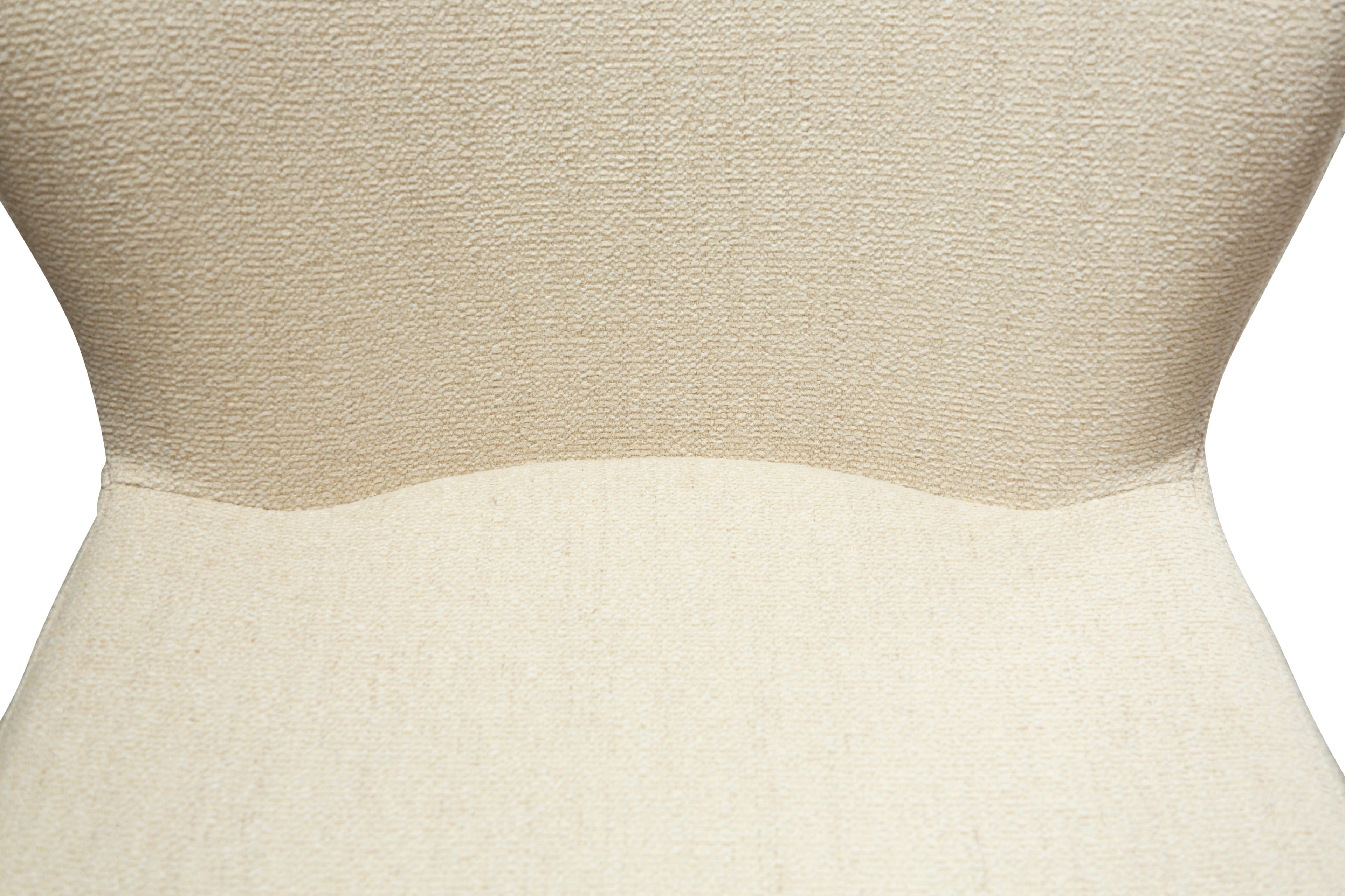Glam Baarijakkara Bouclé White/Beige 67cm