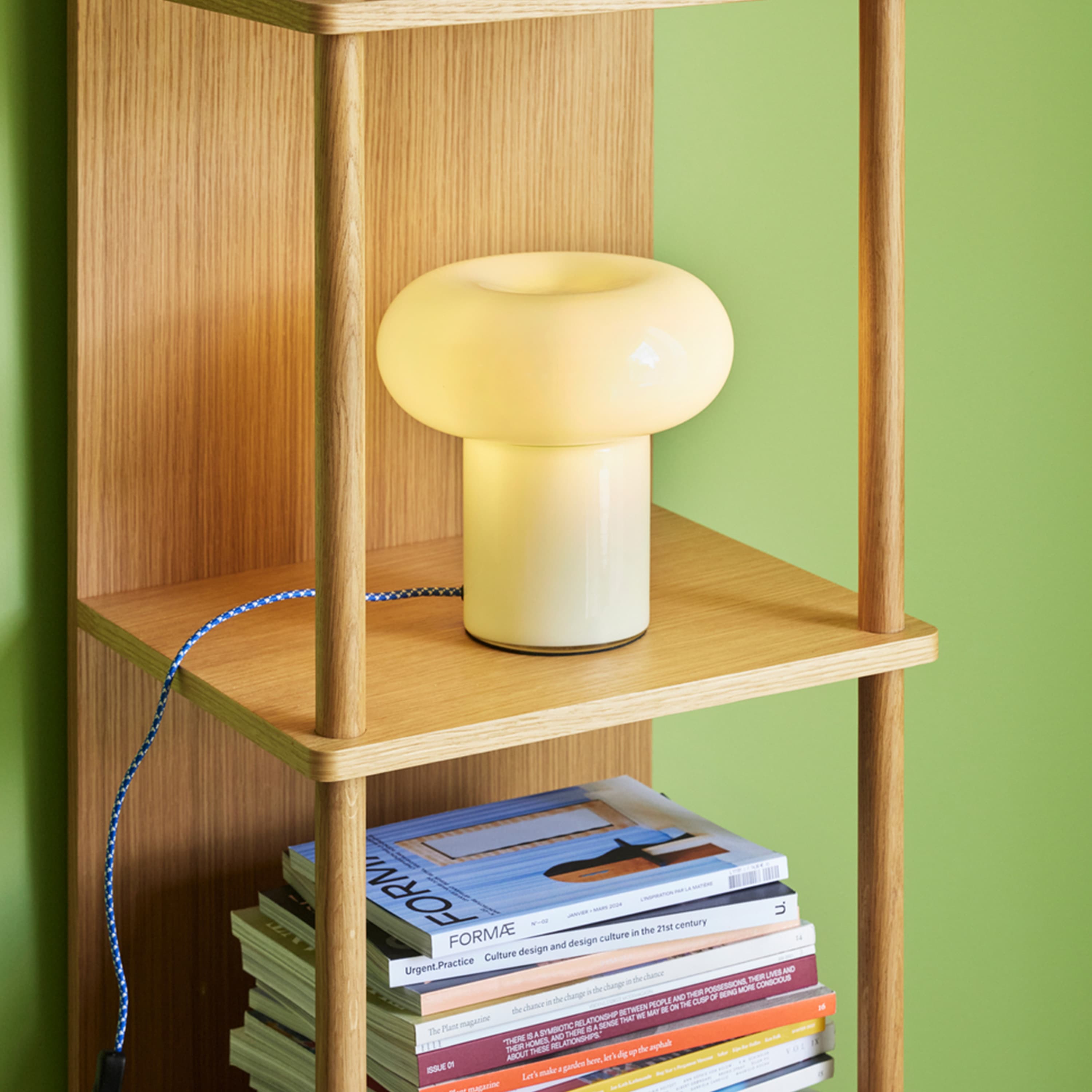 Hues Pöytävalaisin Light green Ø23