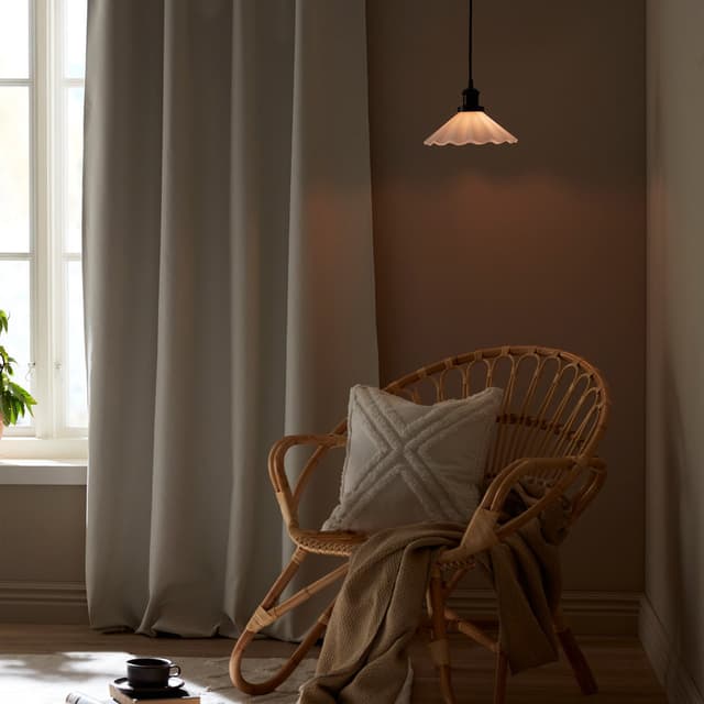 Colin Blackout Verhon Pituus Beige 270x350cm