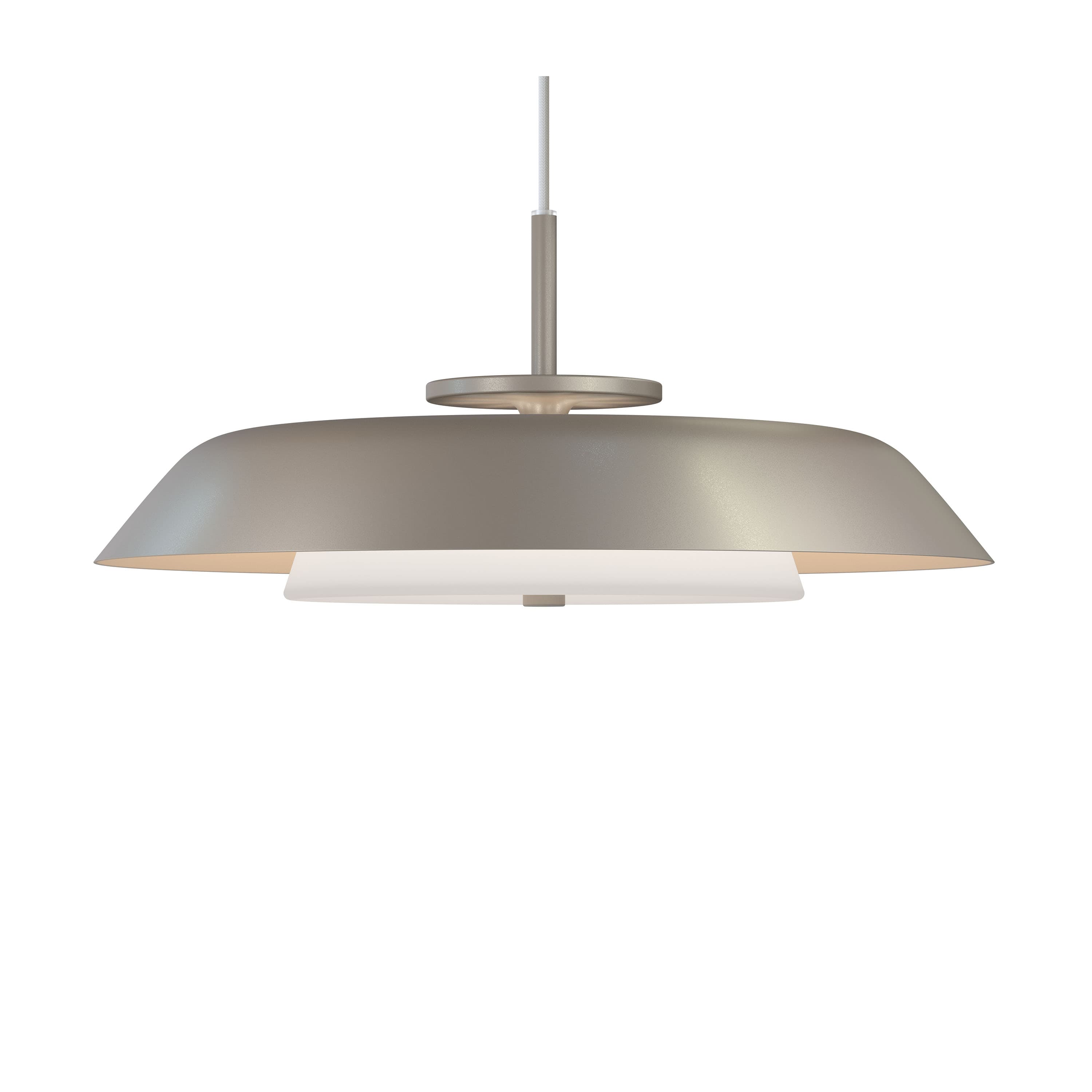 Horisont-kattovalaisin Metallic Champagne Ø43