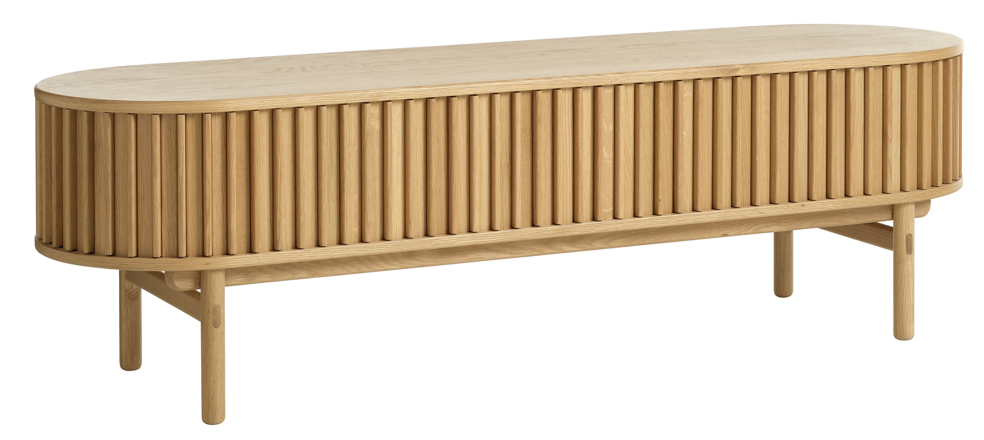 Alice TV-taso Natural Oak 160cm