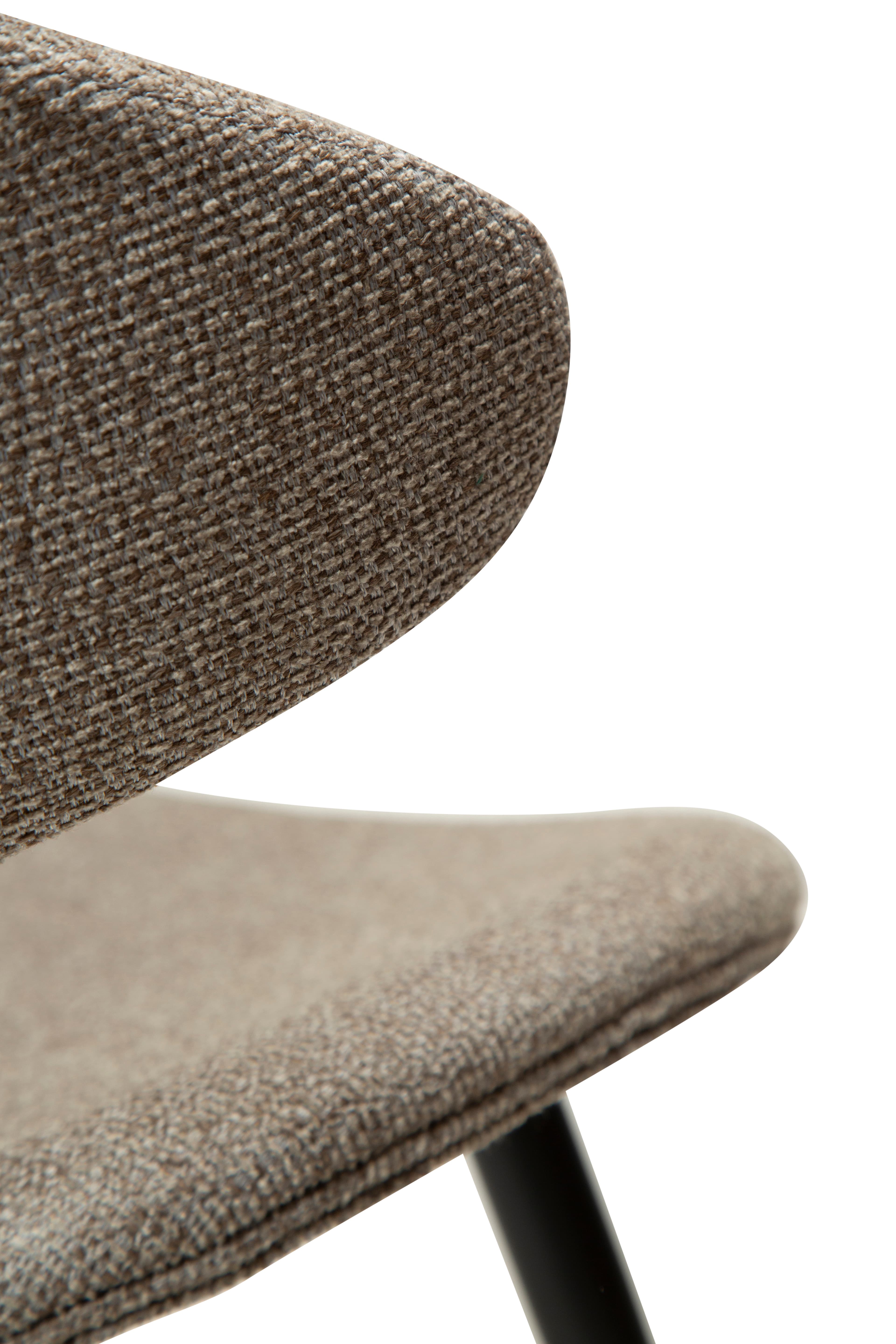 Napoleon Ruokatuoli Boucle Beige/Musta