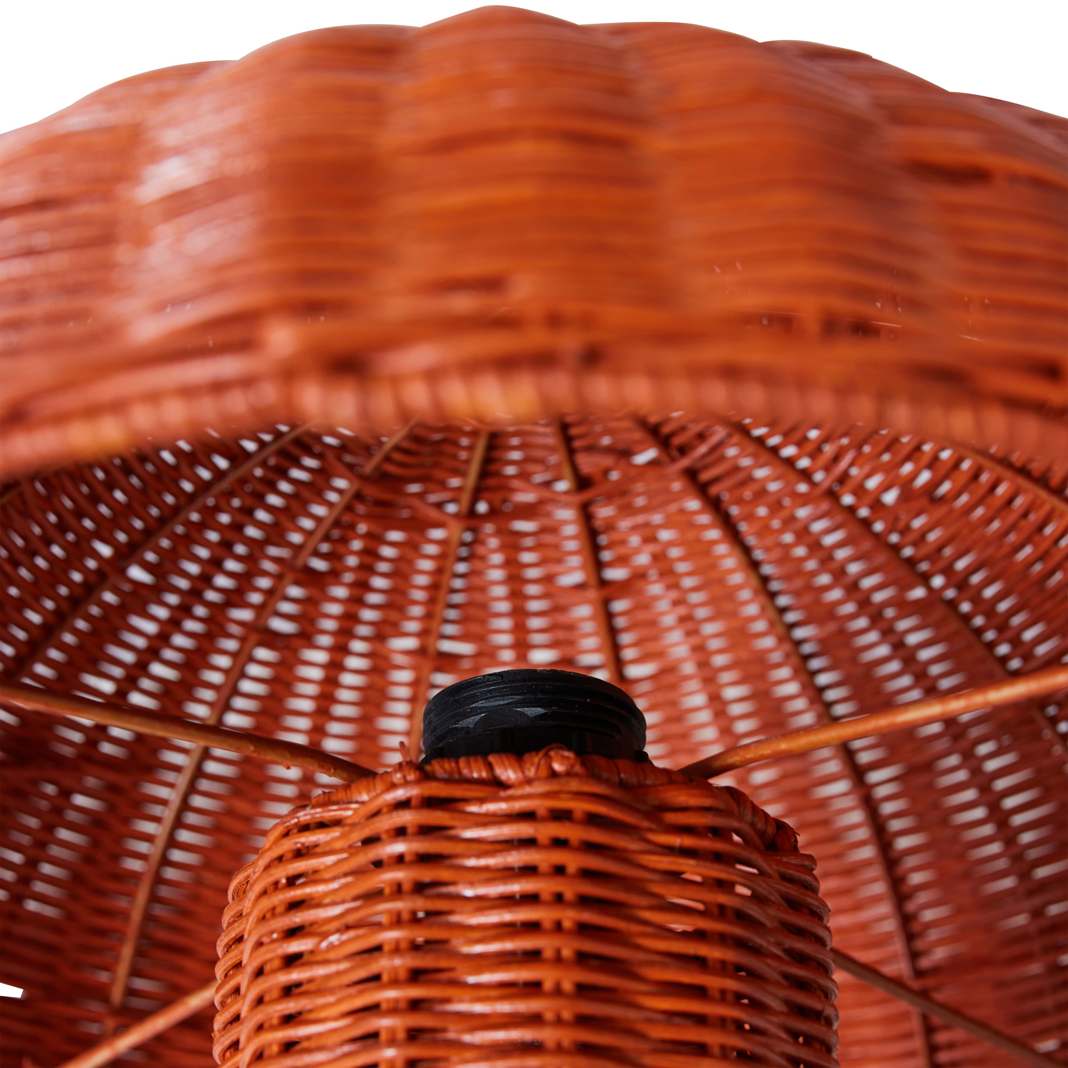 Rattan Pöytävalaisin Natural