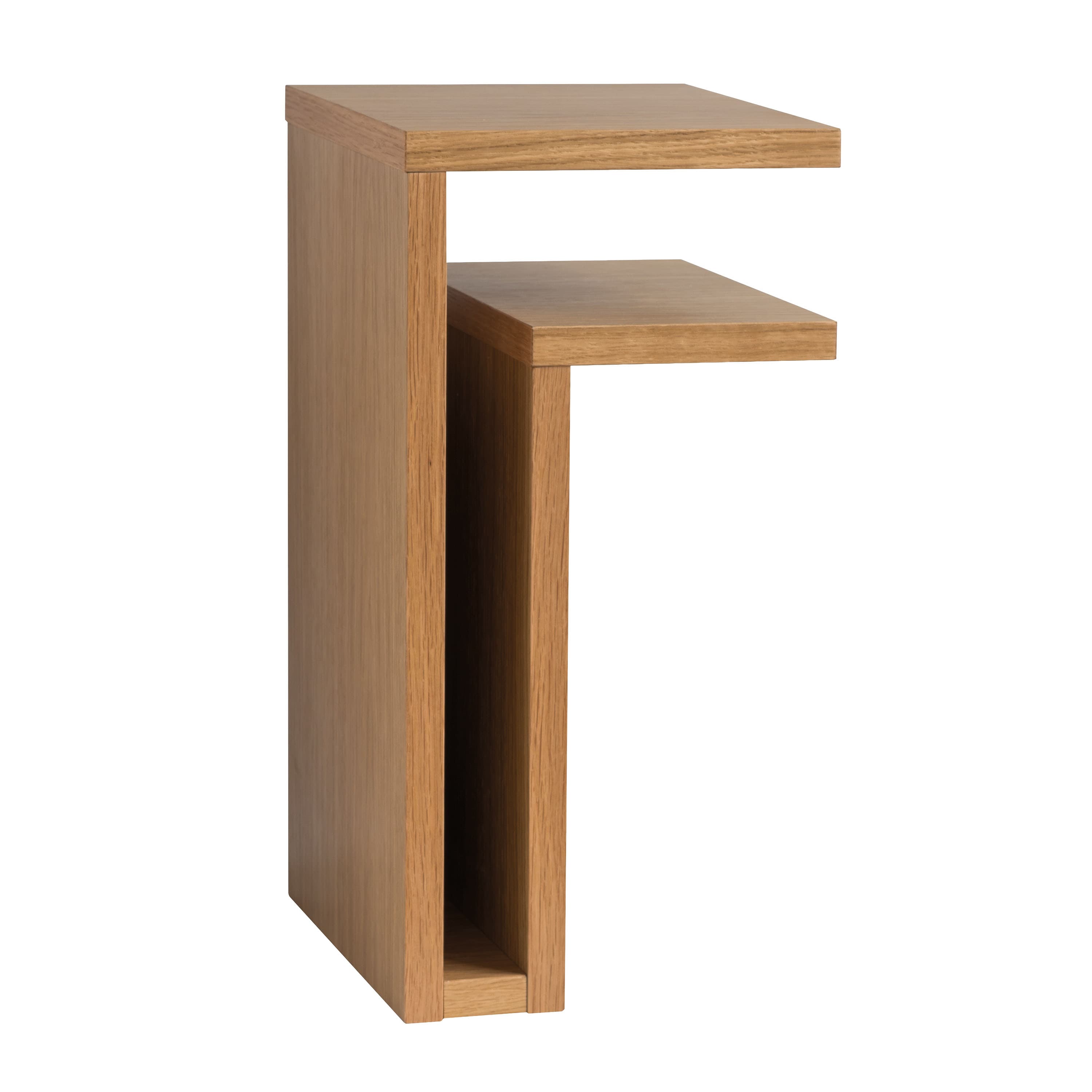 F-Shelf Right Yöpöytä Luonnollinen Tammi