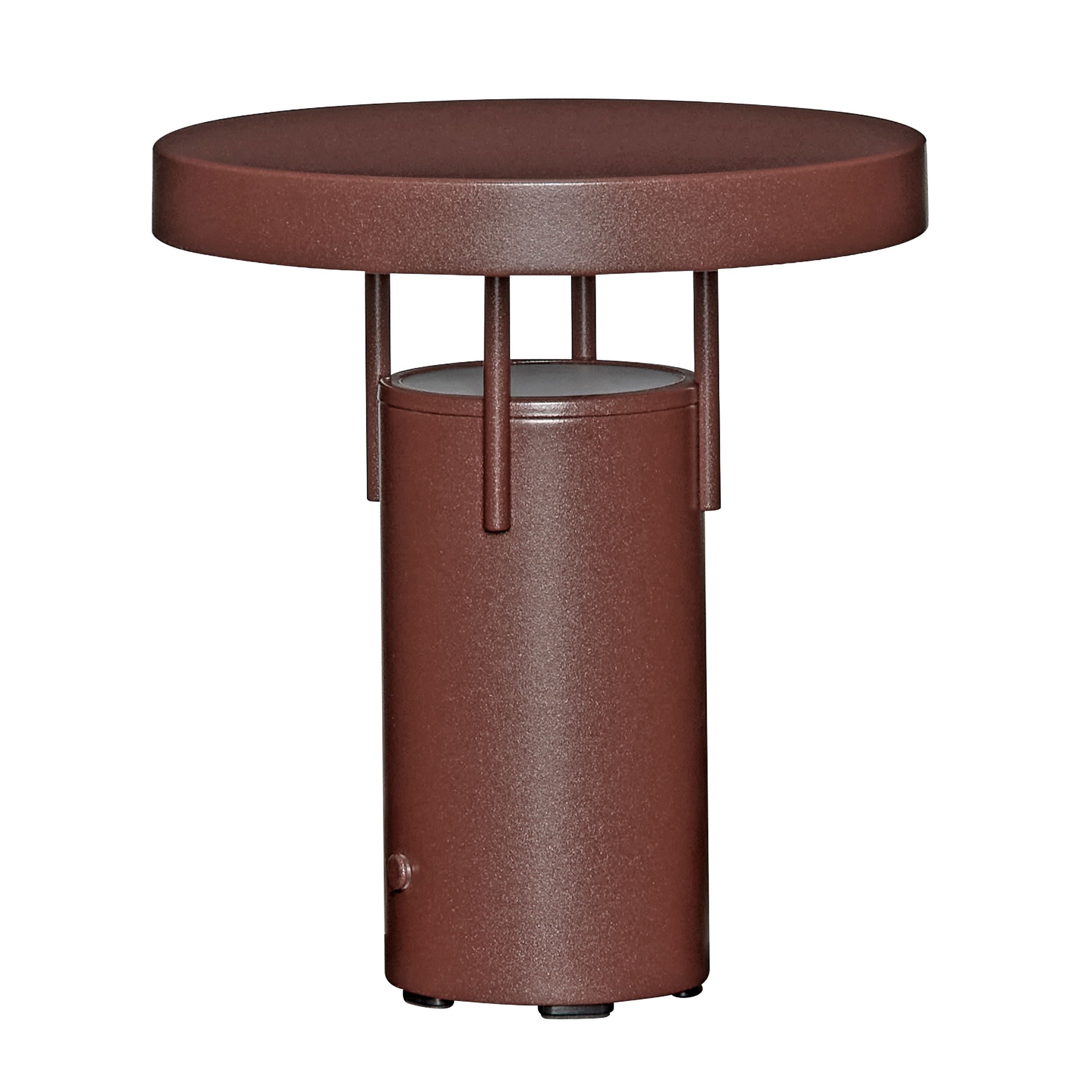 BringMe Kannettava Lamppu Mini Metallic Burgundy 20cm