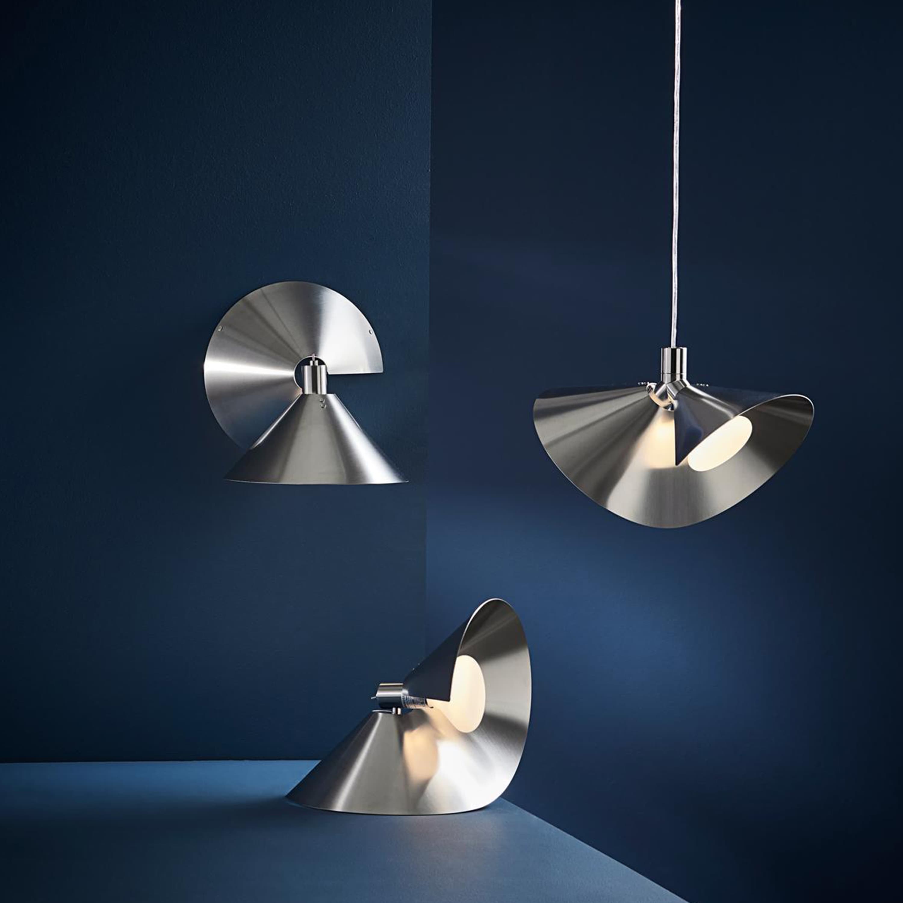 Peel Riippuvalaisin Brushed Stainless Steel