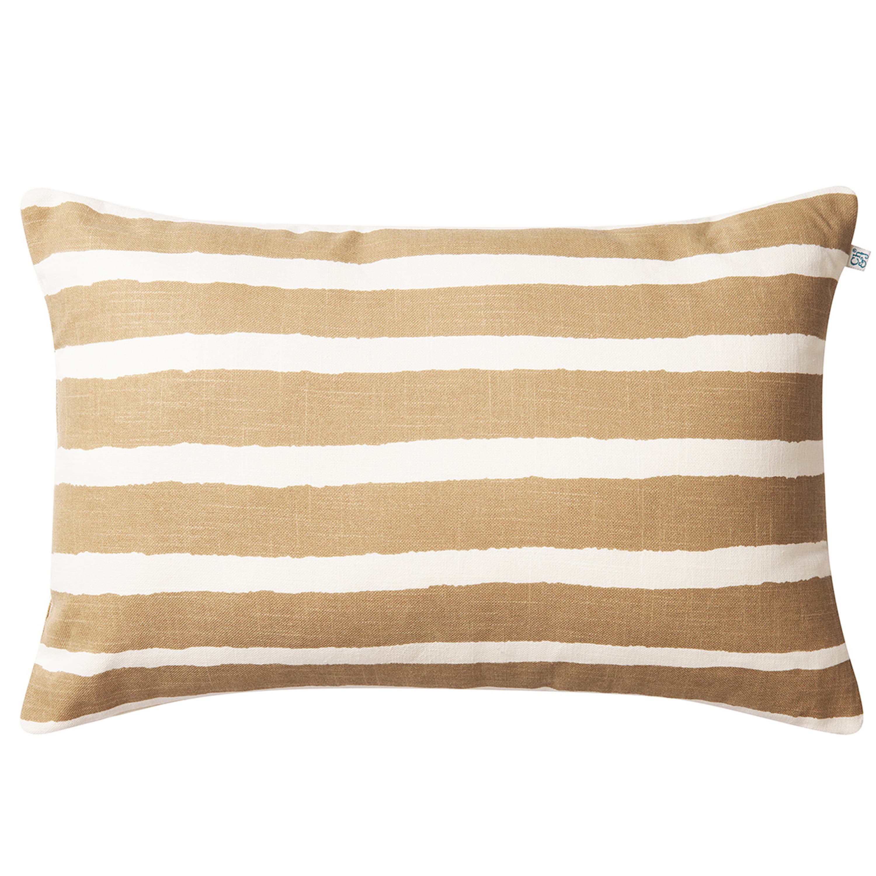 Block Stripe Outdoor Koristetyyny Beige/Offwhite 40x60