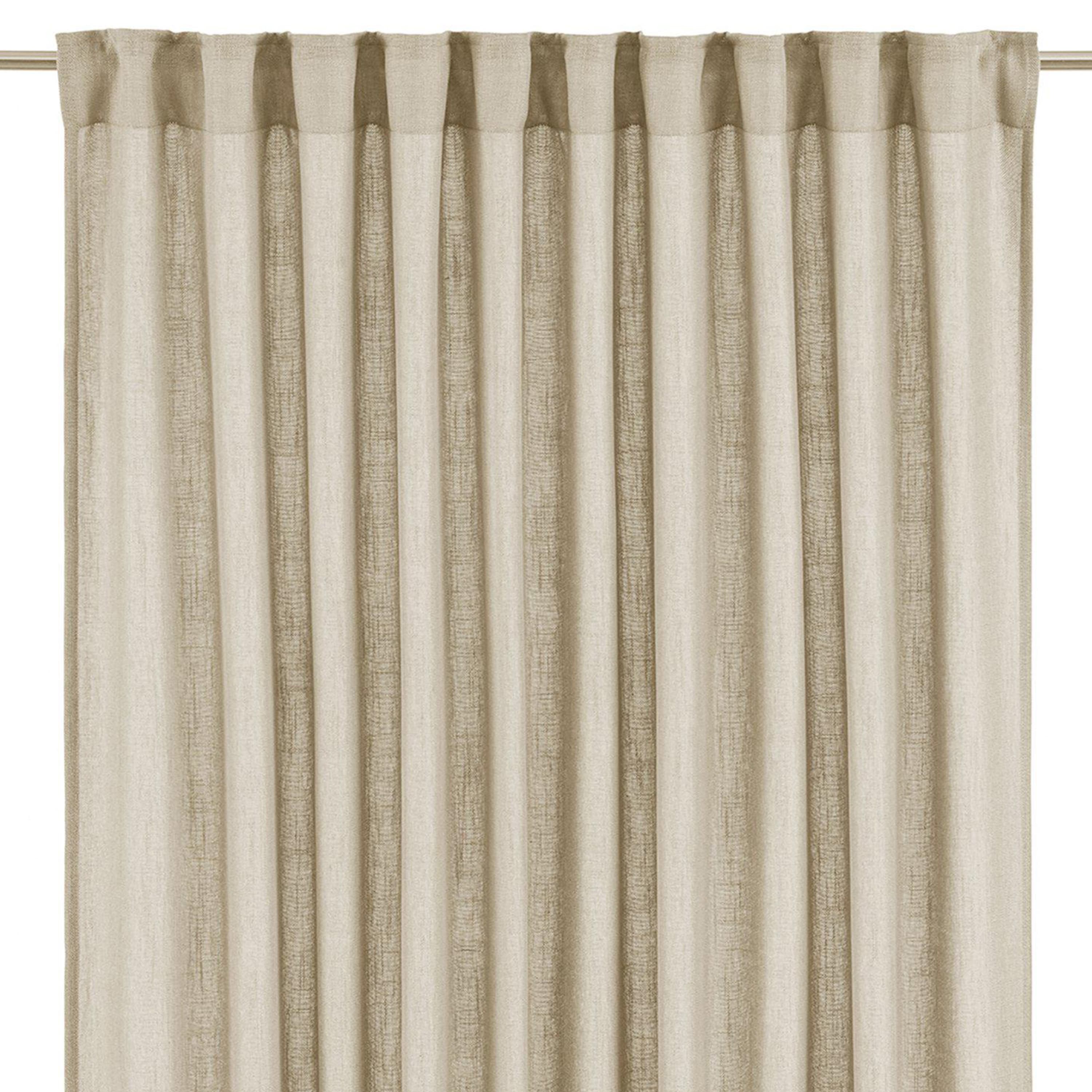 Cecil Sivuverhot Pellava 320cm 2 kpl