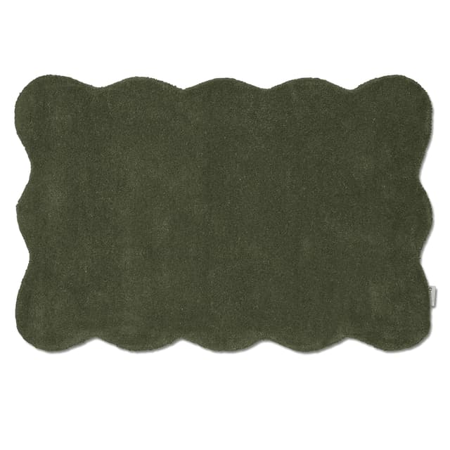 Clam Ovimatto Metsänvihreä 60x90