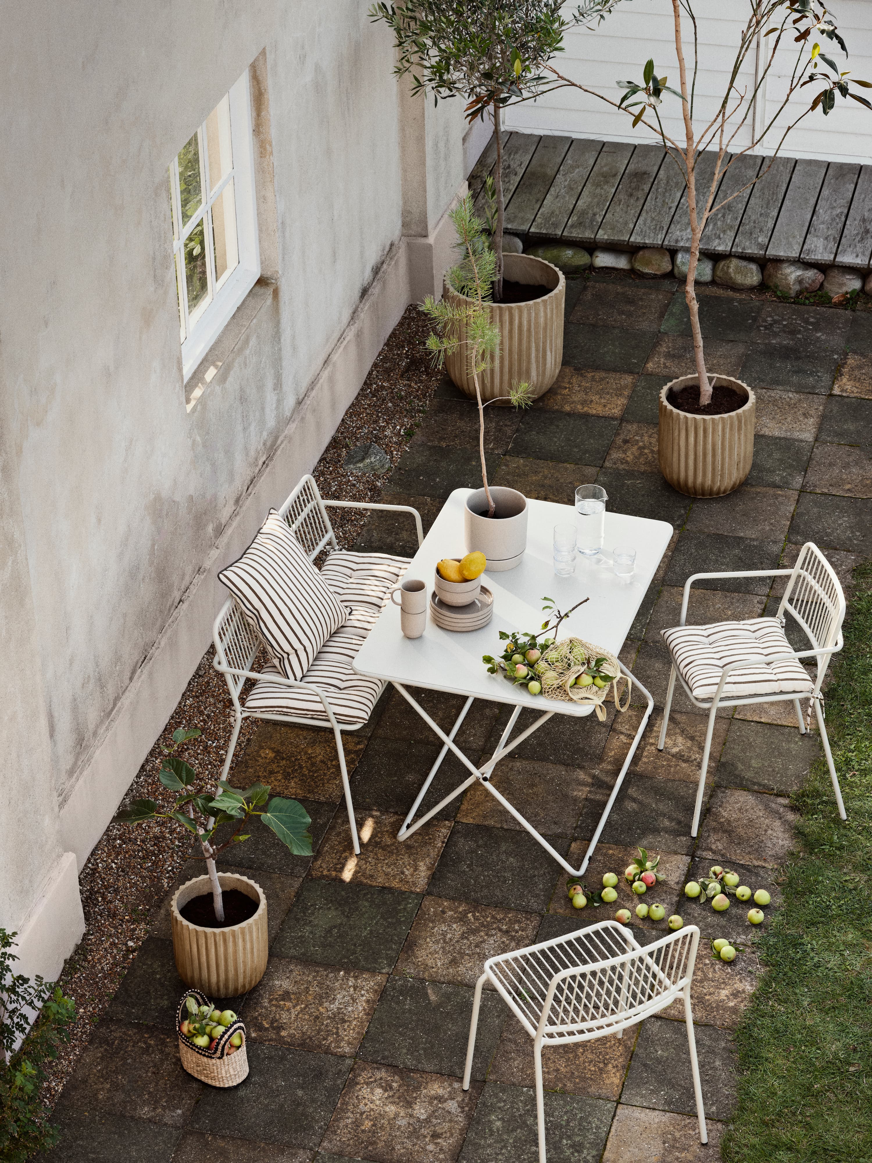 Franca Koristetyynyliina Beige Harmaa 50x50